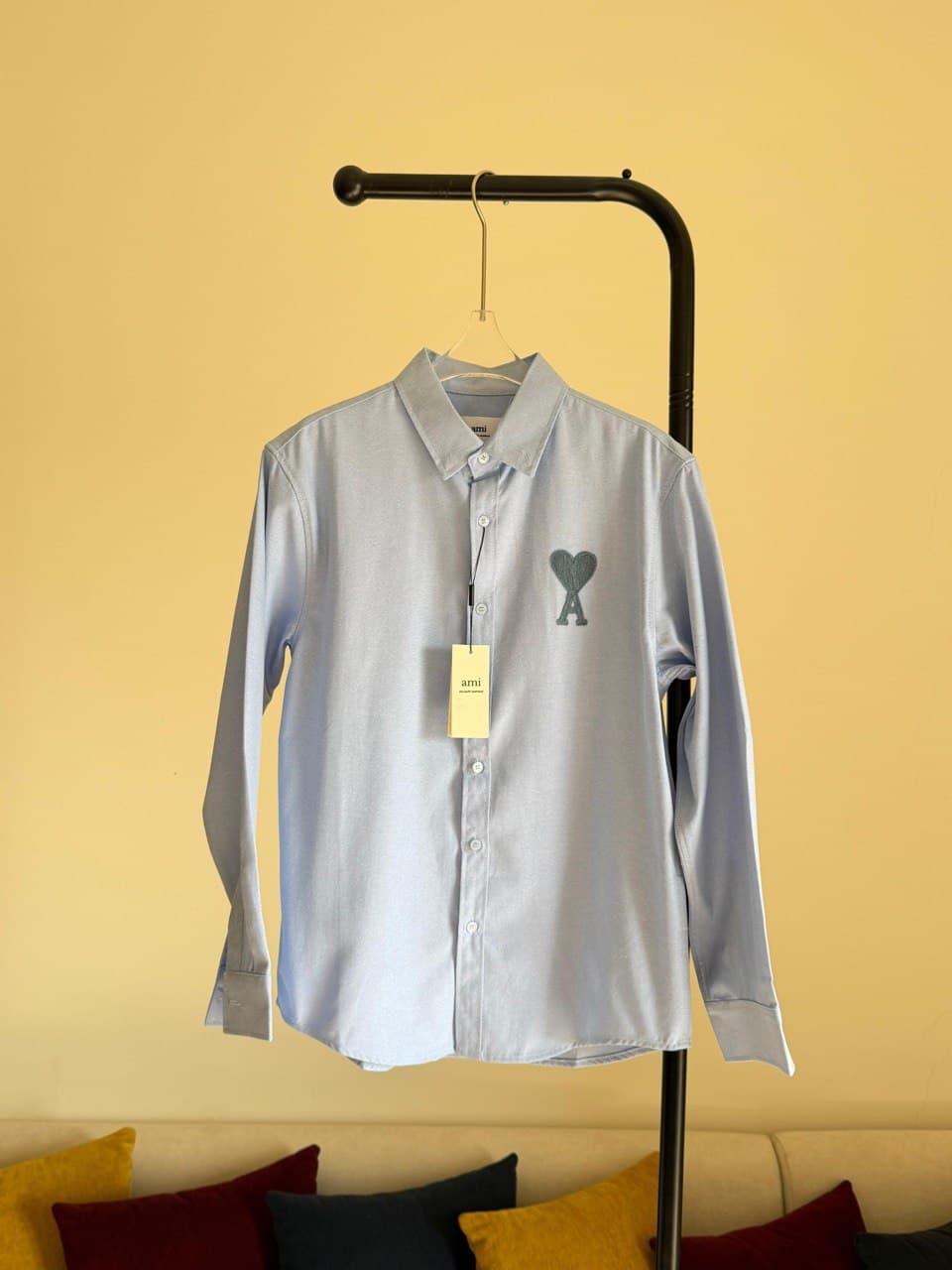 AMI Paris Ami de Cœur Women’s Classic Cotton Shirt