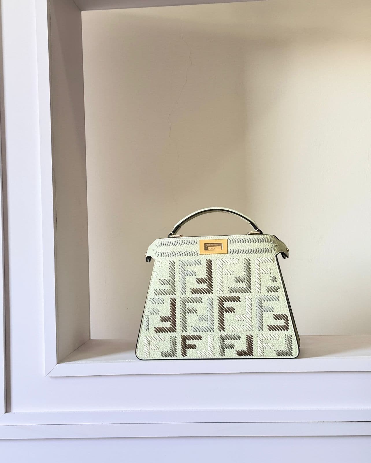 Fendi Peekaboo – Artistic Fantasy Woven Edition