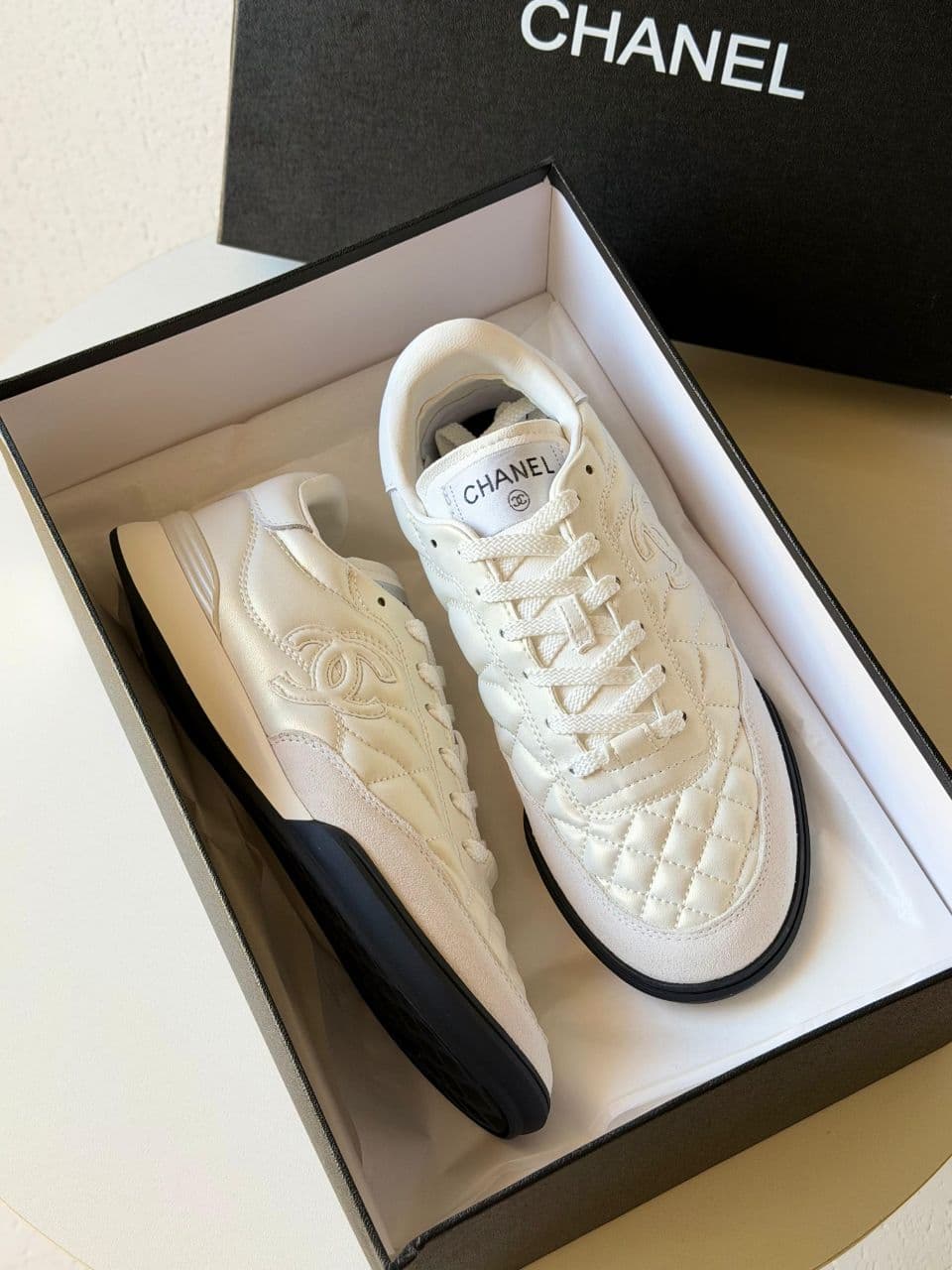 Chanel Quilted Luxury Sneaker – Women’s Collection