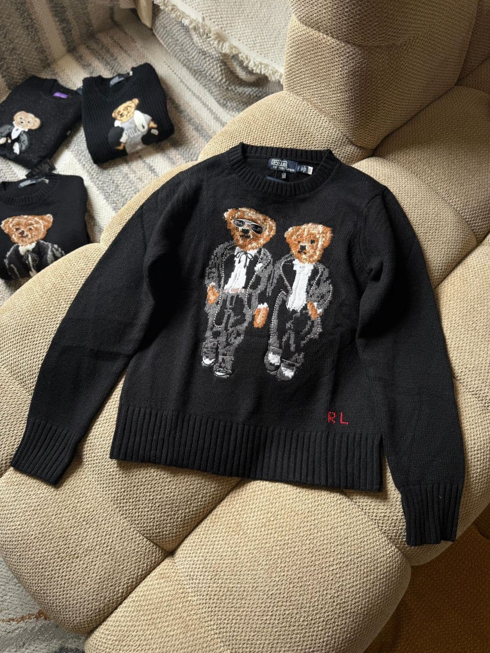 Polo Ralph Lauren Bear Knit Sweater