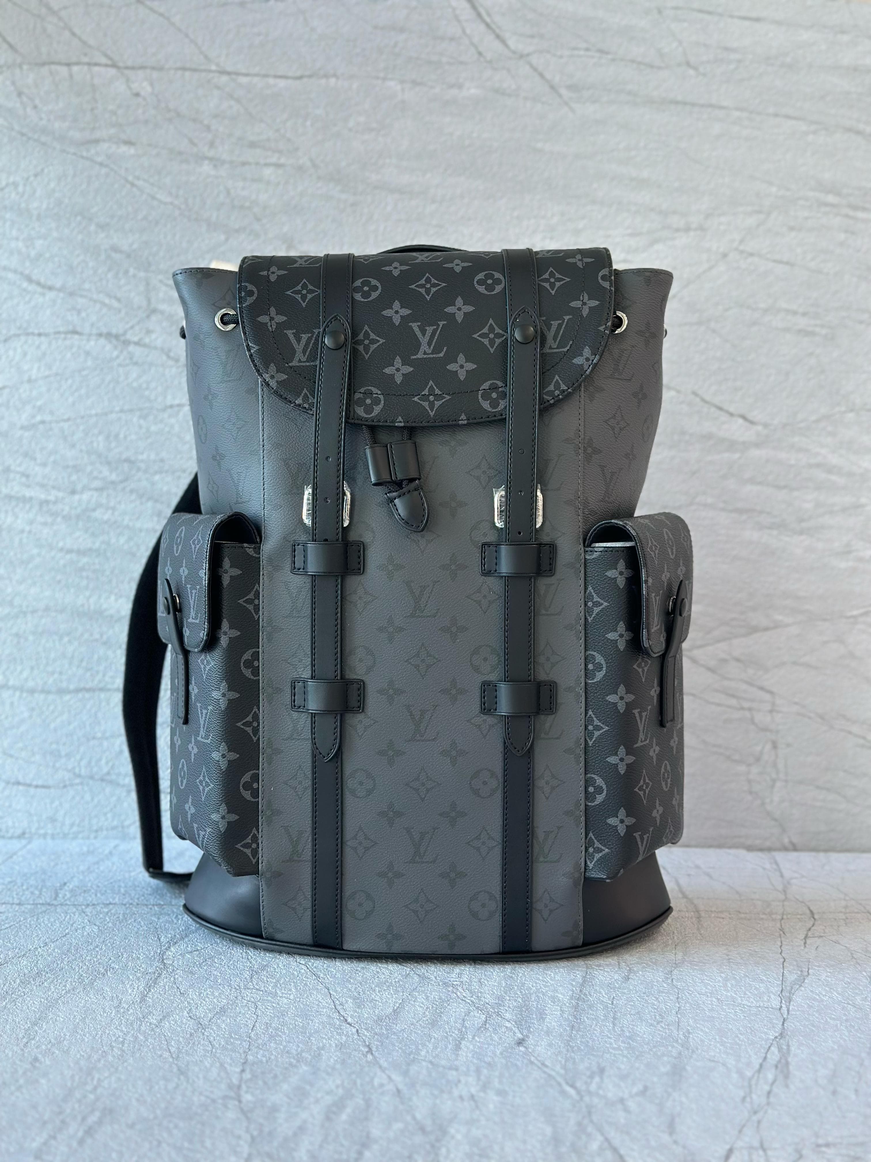Louis Vuitton Backpack Cowhide Leather