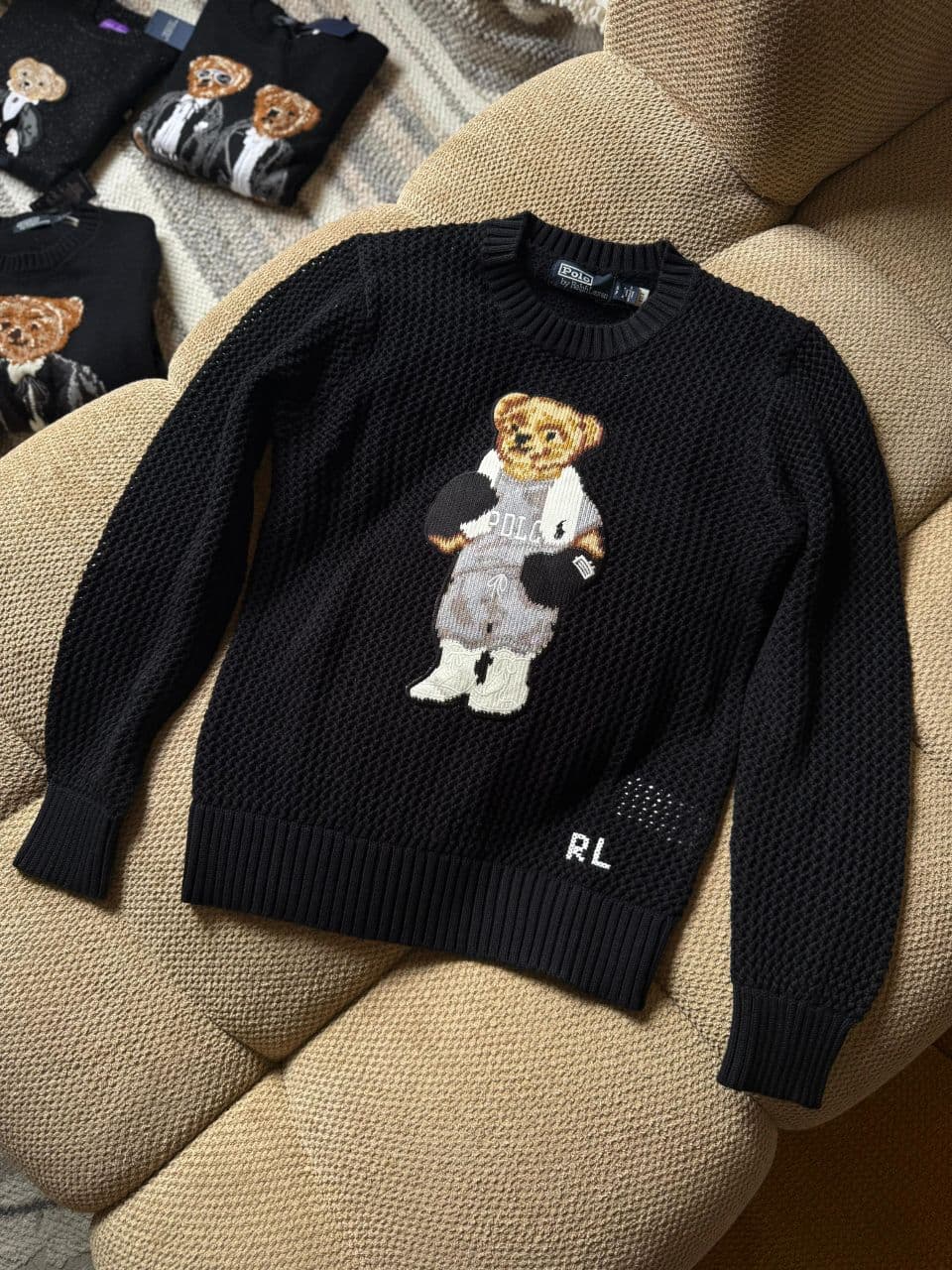 Polo Ralph Lauren Bear Knit Sweater