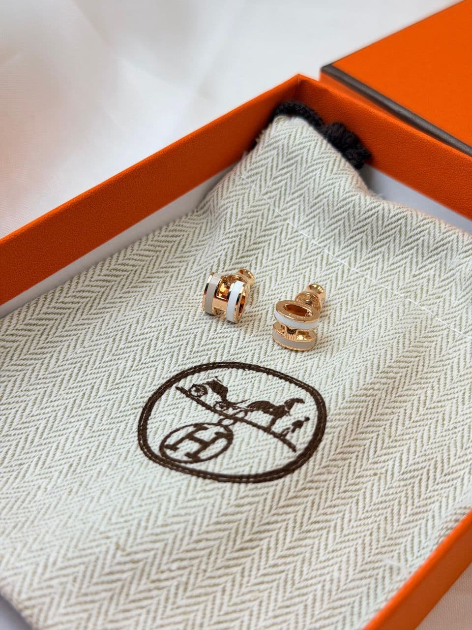 Hermès Mini Pop H Jewelry Set – Pendant Necklace & Earrings