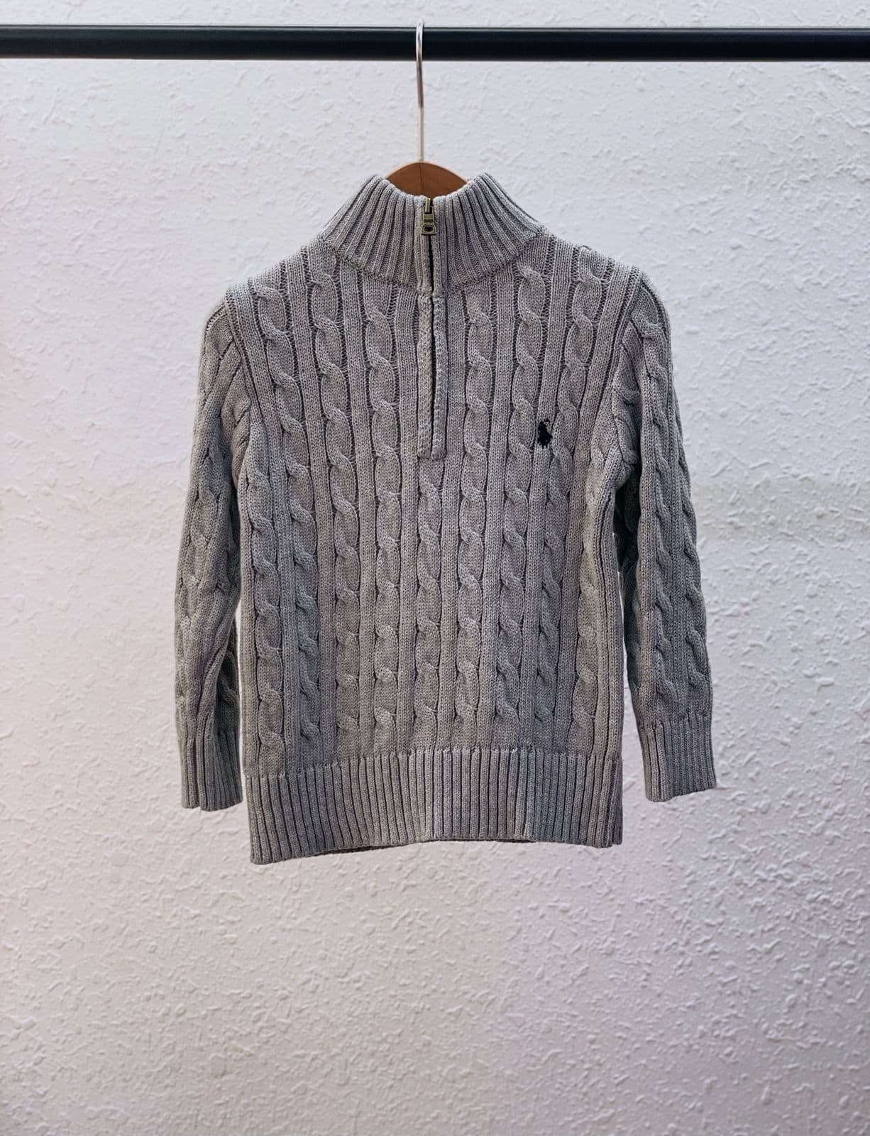 Polo Ralph Lauren Kids Cable Knit Zip Sweater
