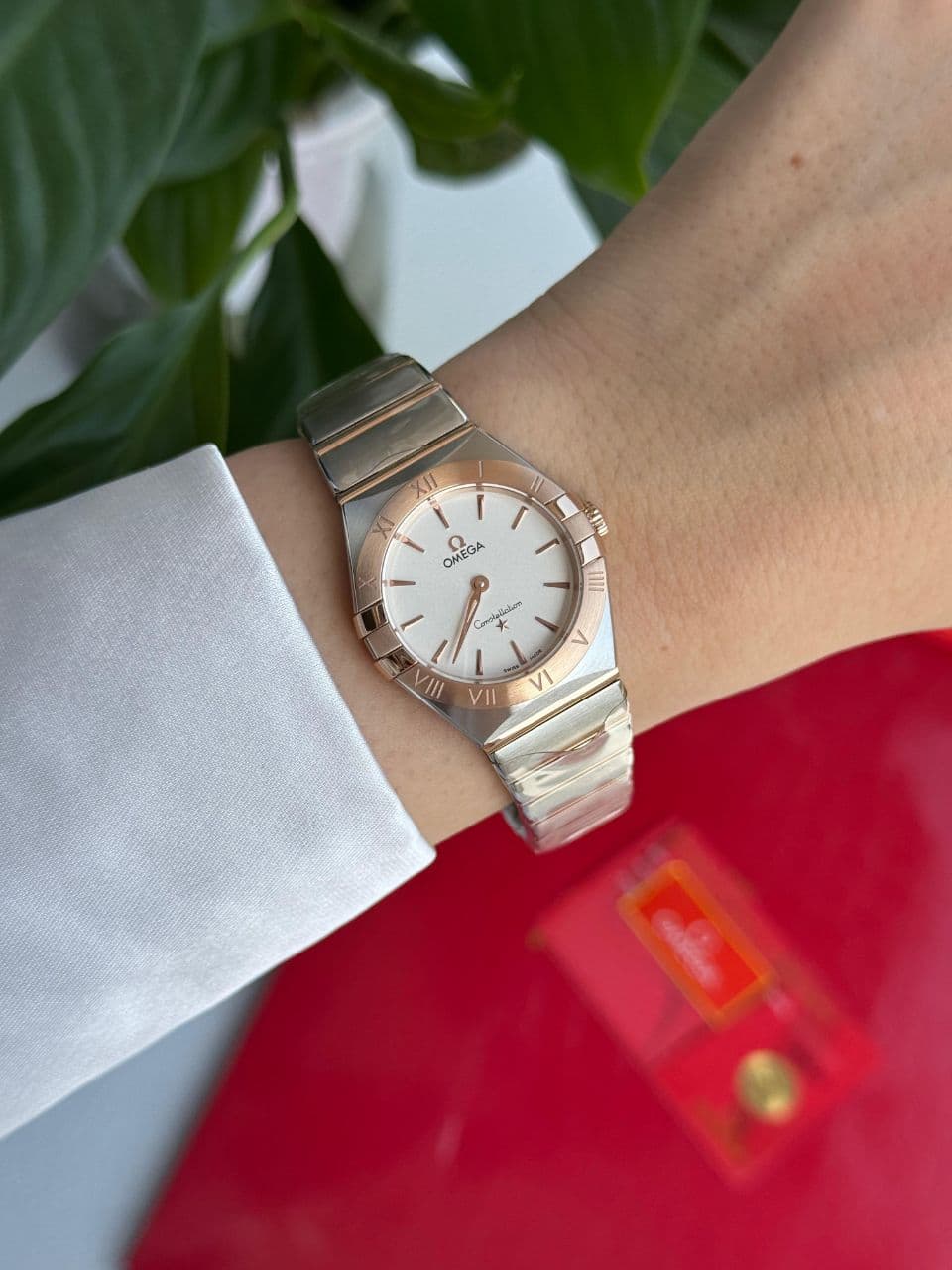 Omega Constellation Classic Stainless Steel Ladies Watch