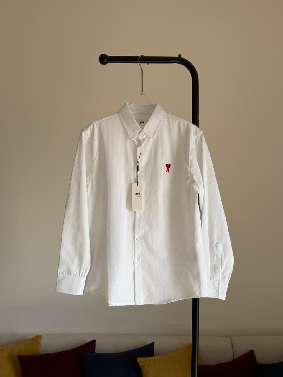 AMI Paris Ami de Cœur Women’s Classic Cotton Shirt