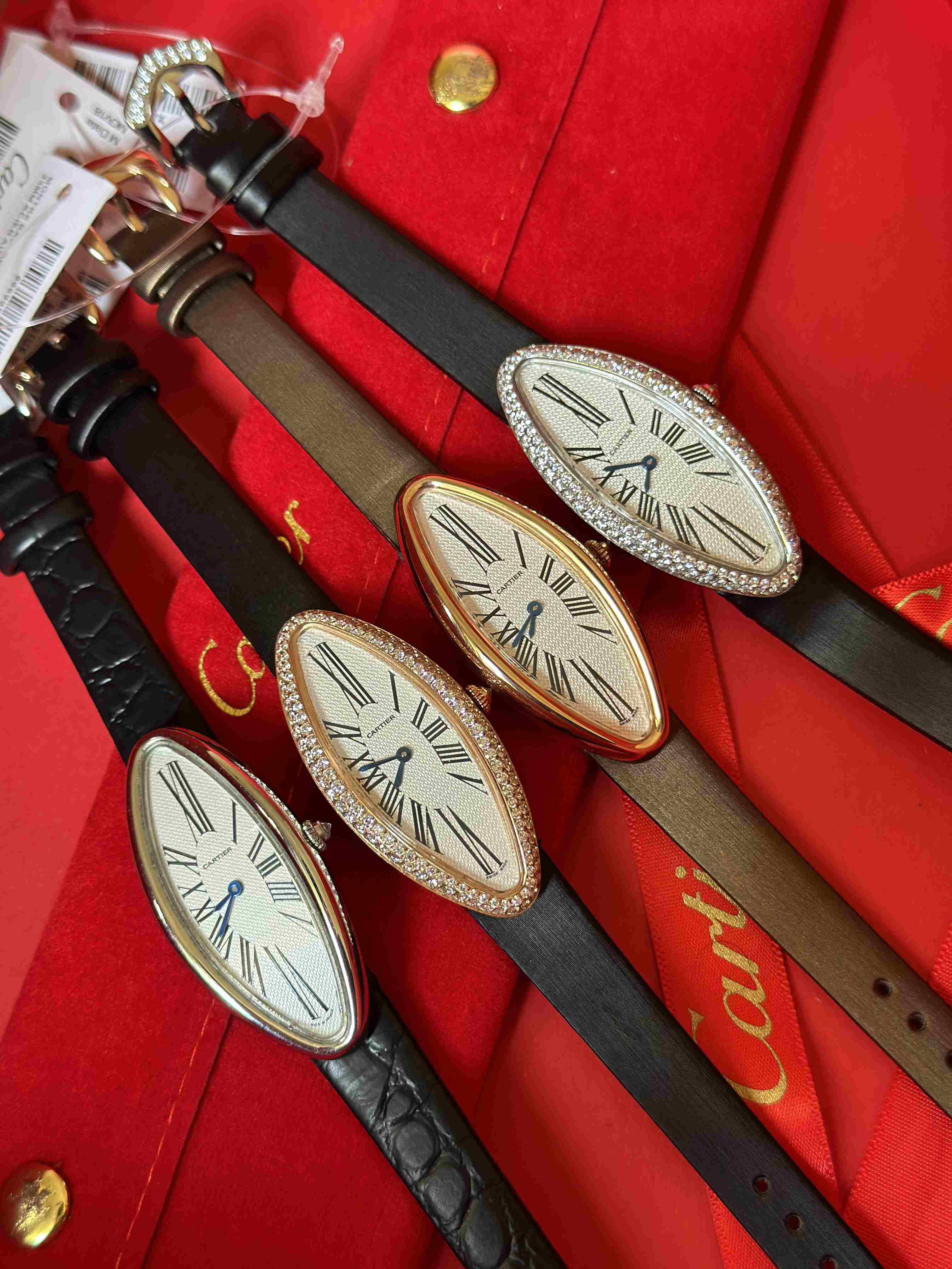Cartier Baignoire Allongée watch
