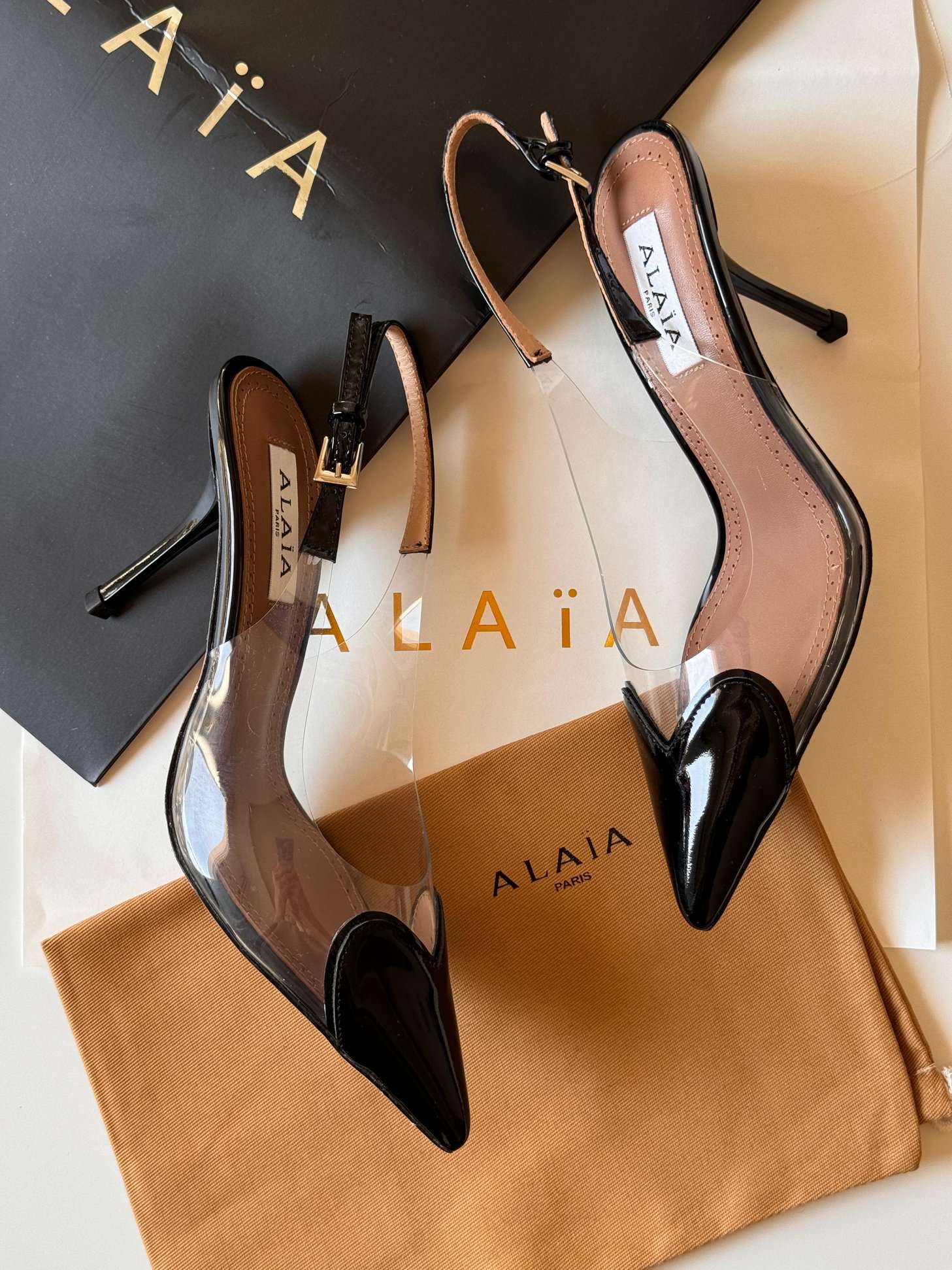 Alaïa Le Coeur Ankle