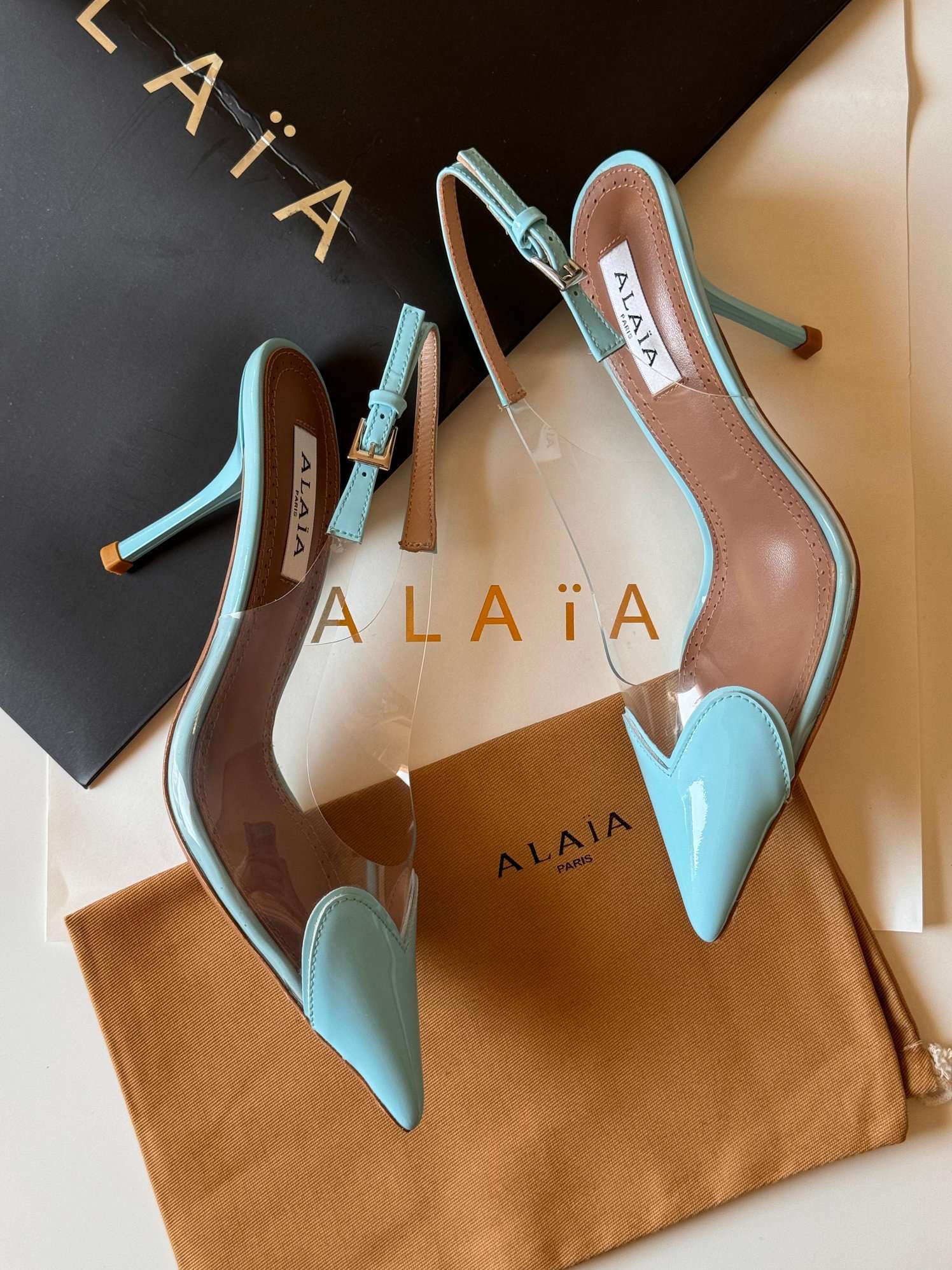 Alaïa Le Coeur Ankle