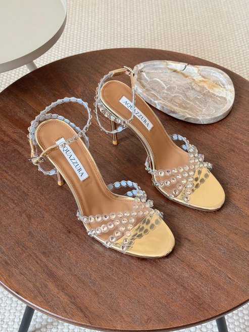 Aquazzura Tequila Plexi Sandals