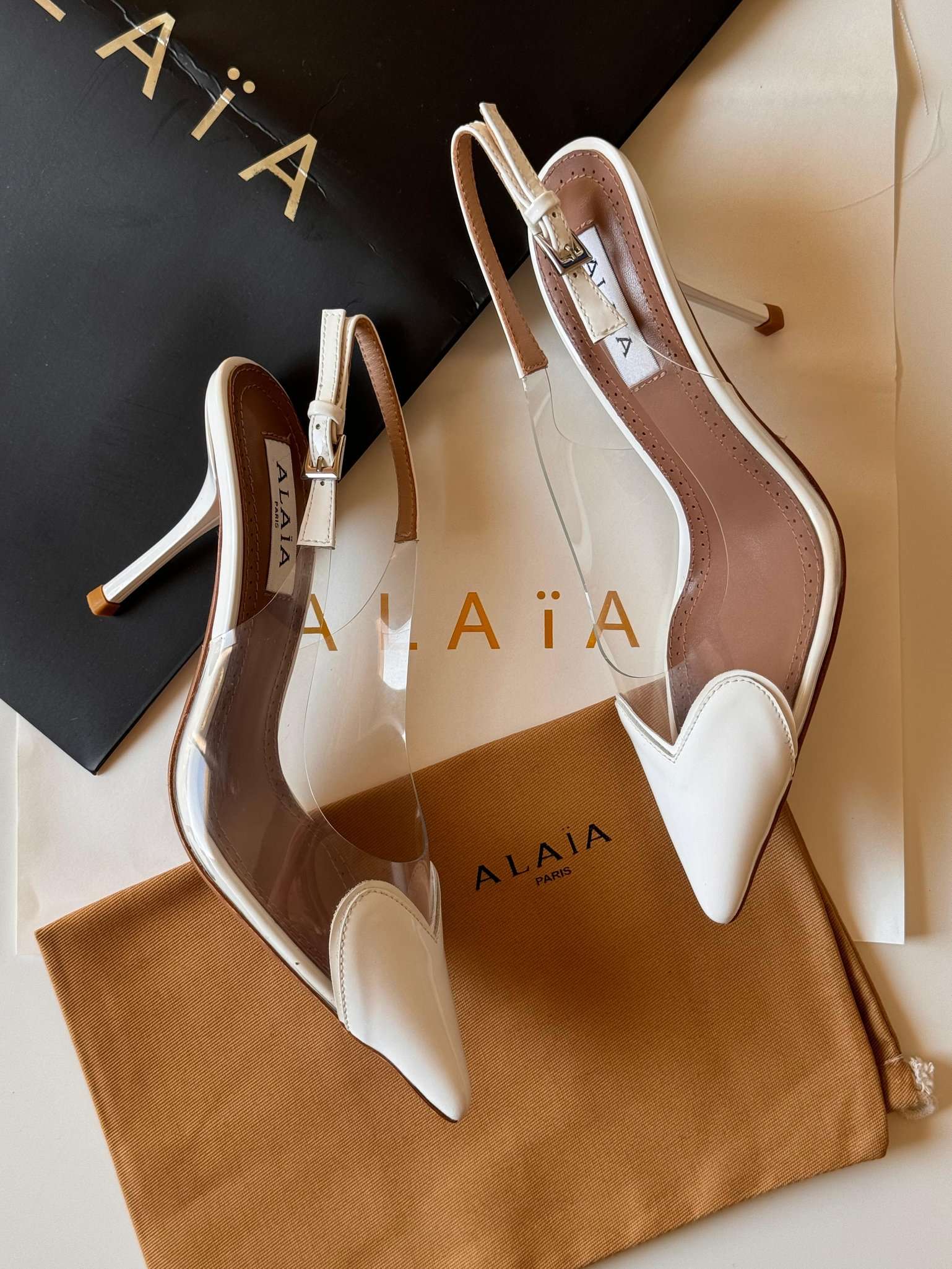 Alaïa Le Coeur Ankle