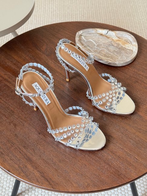 Aquazzura Tequila Plexi Sandals