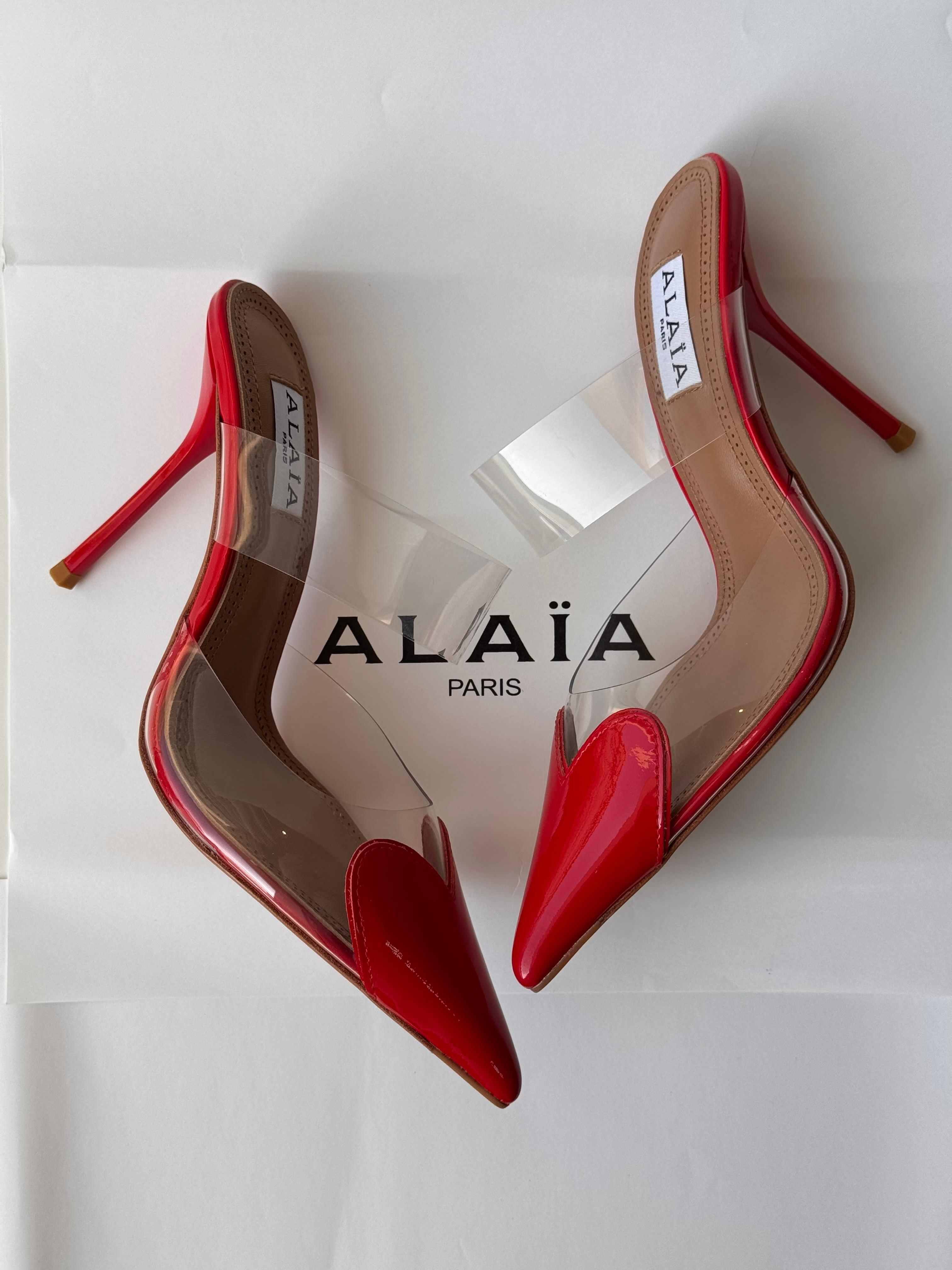 Alaia Patent Leather Le Coeur