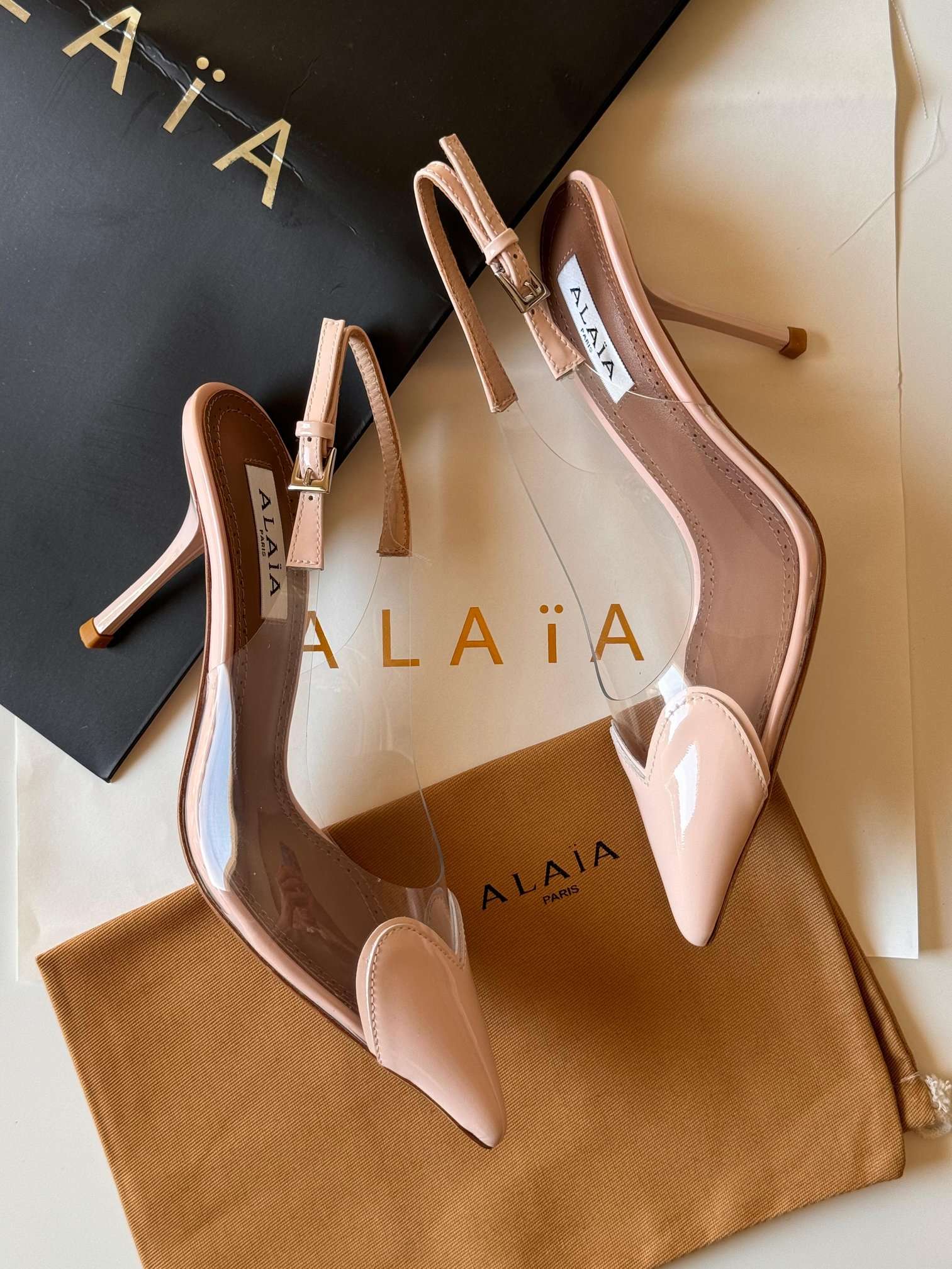 Alaïa Le Coeur Ankle
