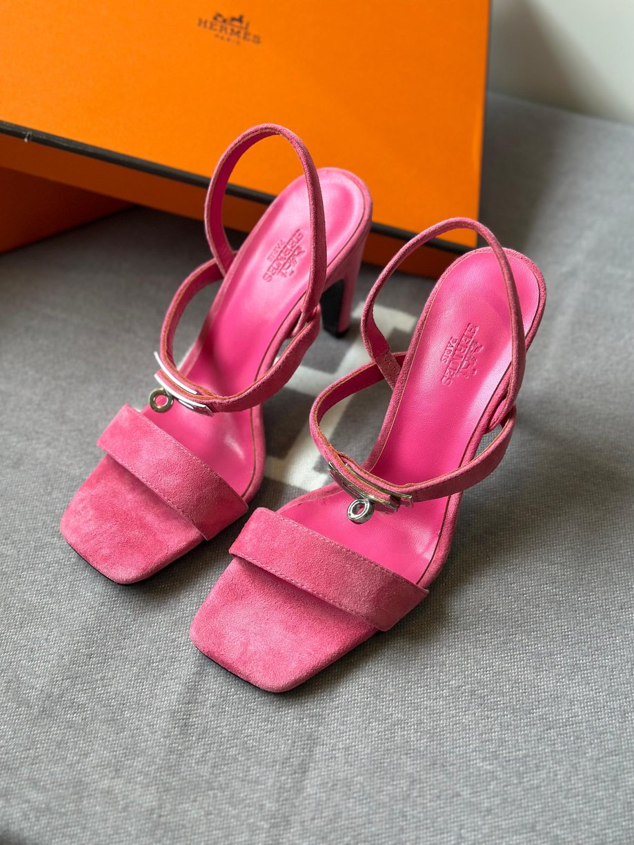 Hermès Glamour Sandal – High Heel Signature Edition