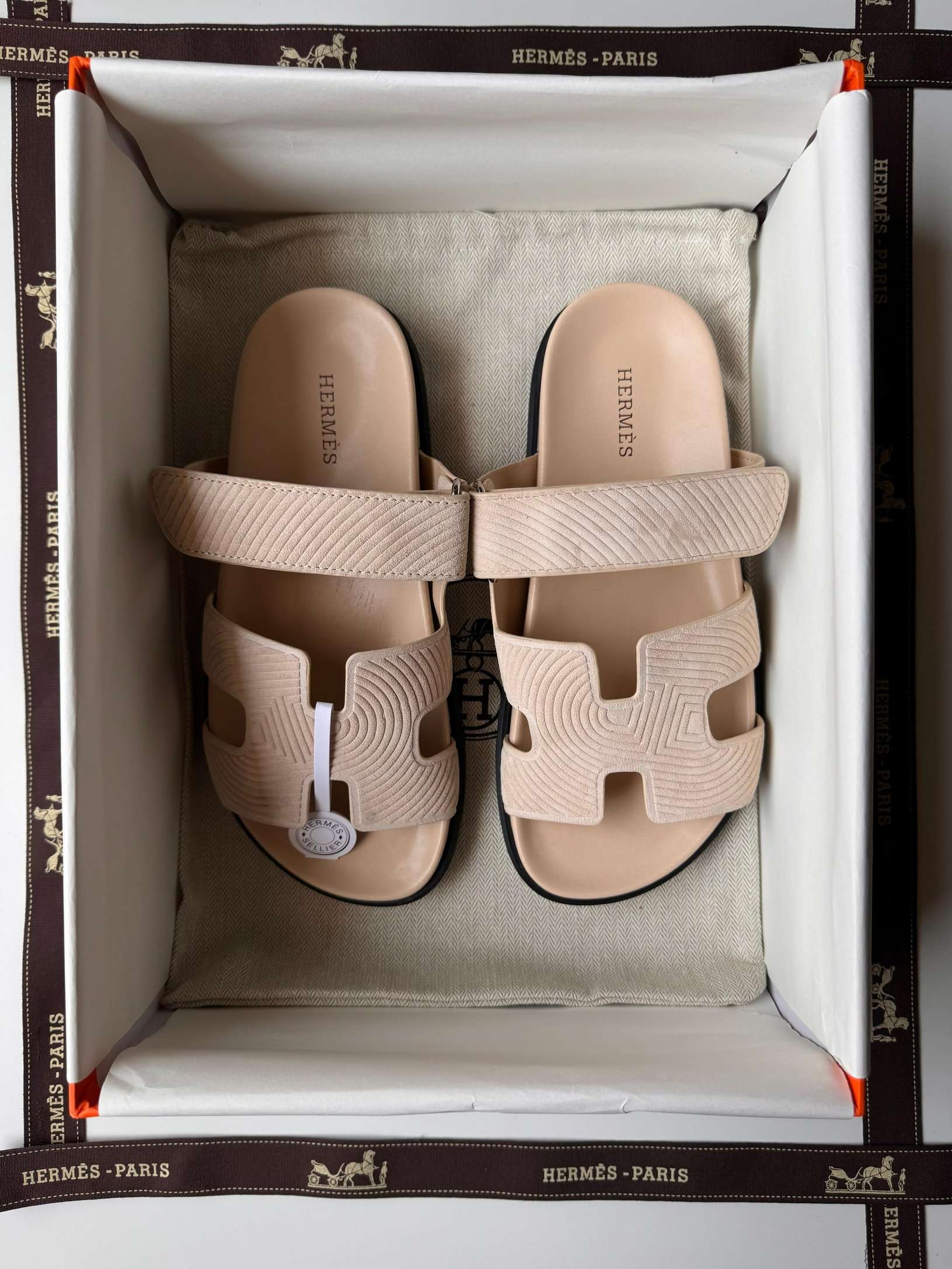 Hermes Chypre sandals