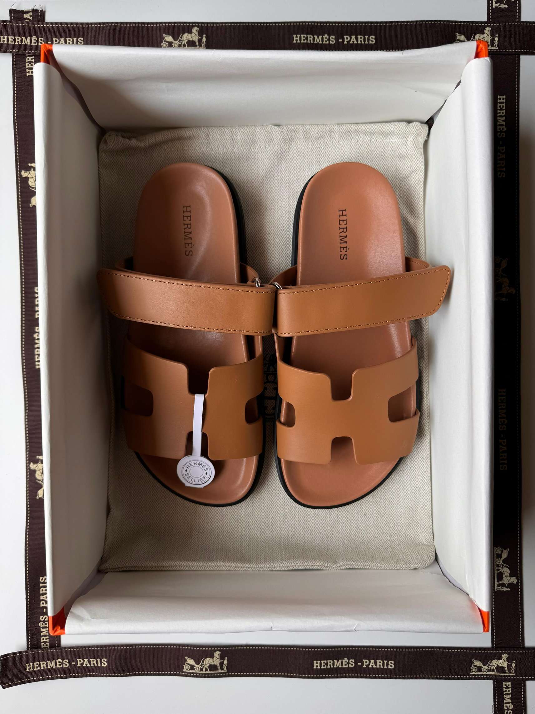 Hermes Chypre sandals