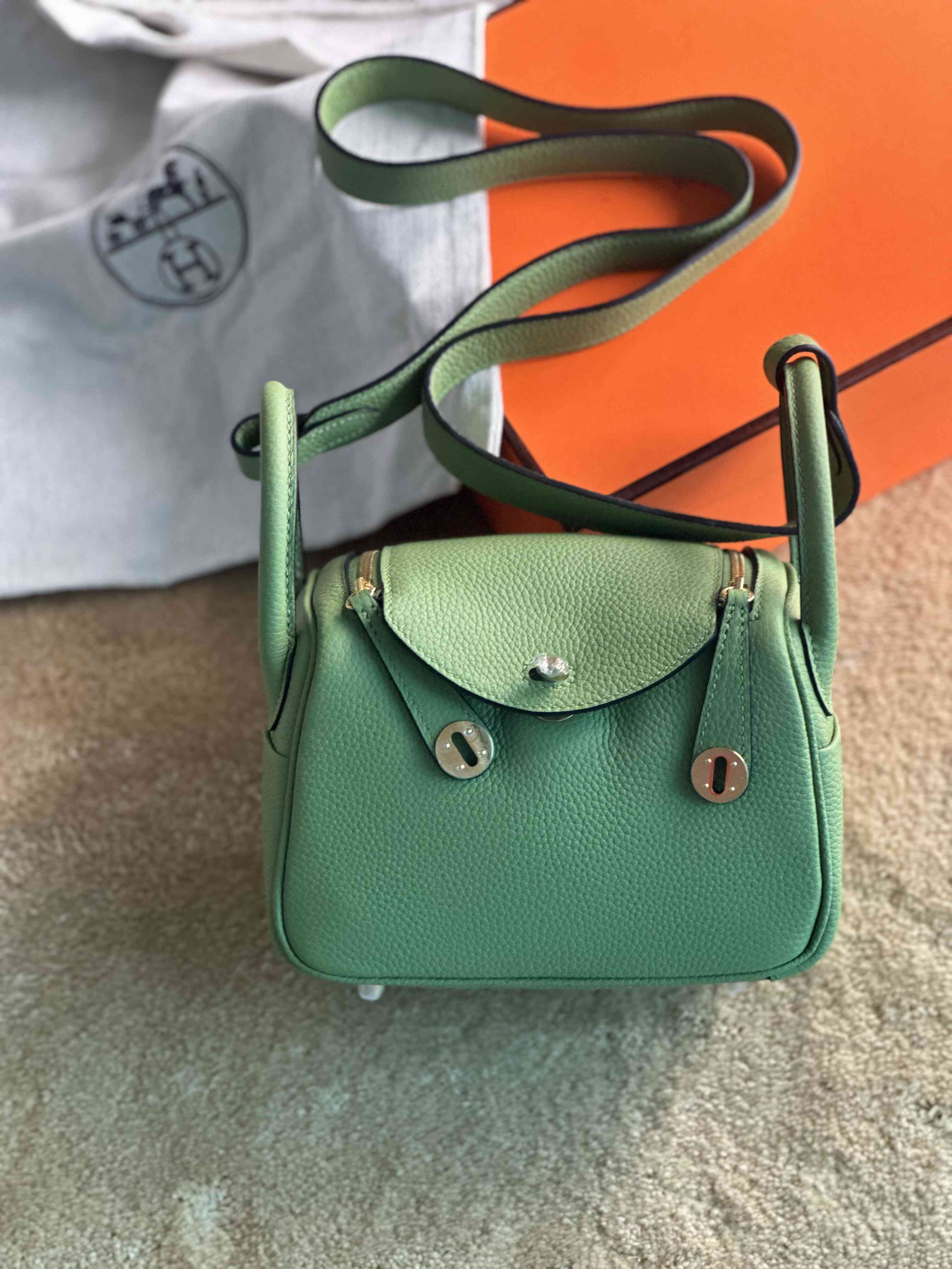 Hermès Mini Lindy Togo