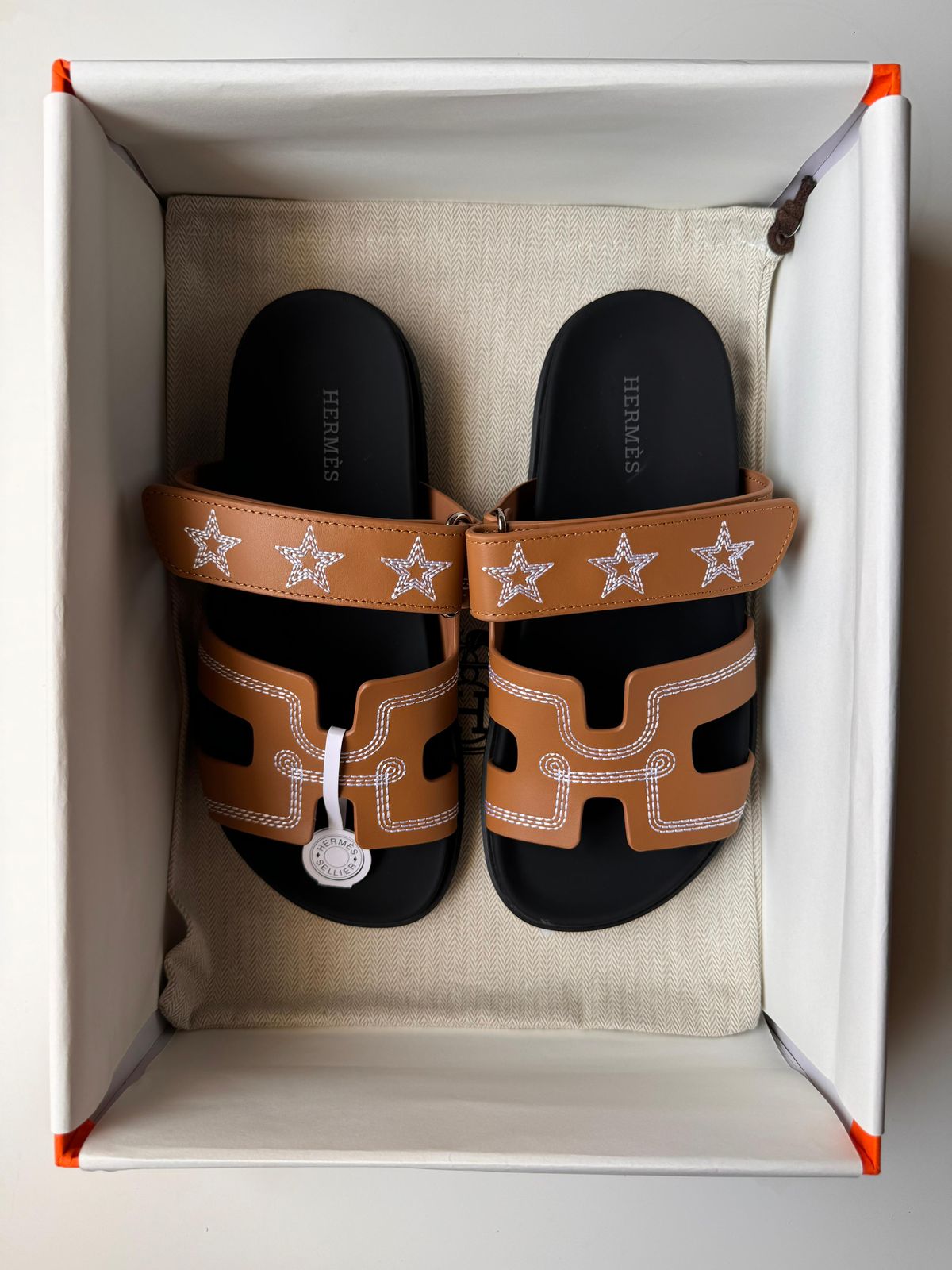 Hermes Chypre sandals