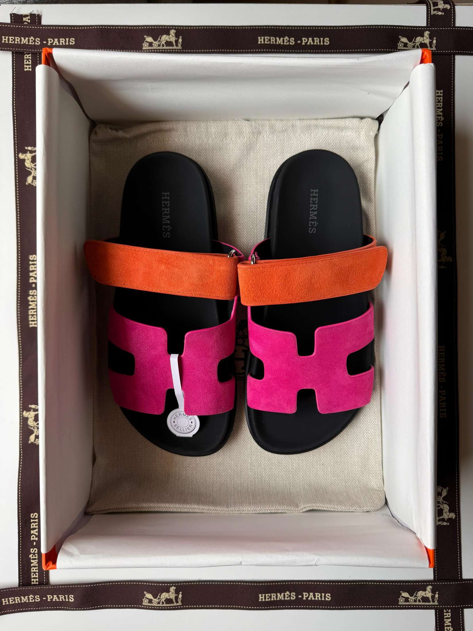 Hermes Chypre sandals