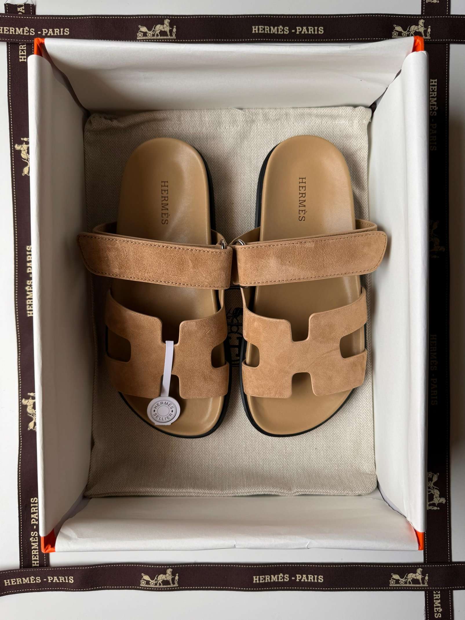 Hermes Chypre sandals
