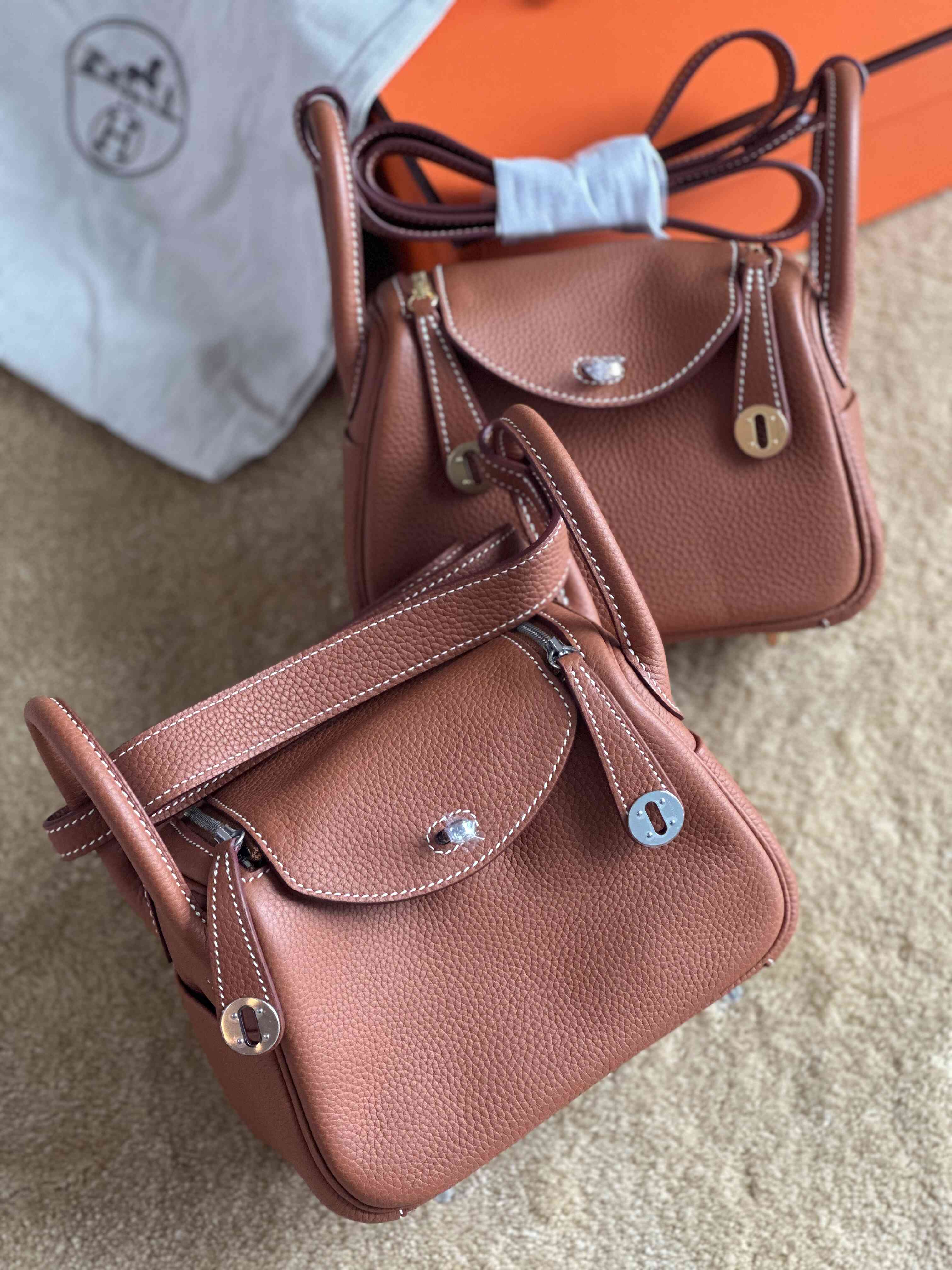 Hermès Mini Lindy Togo