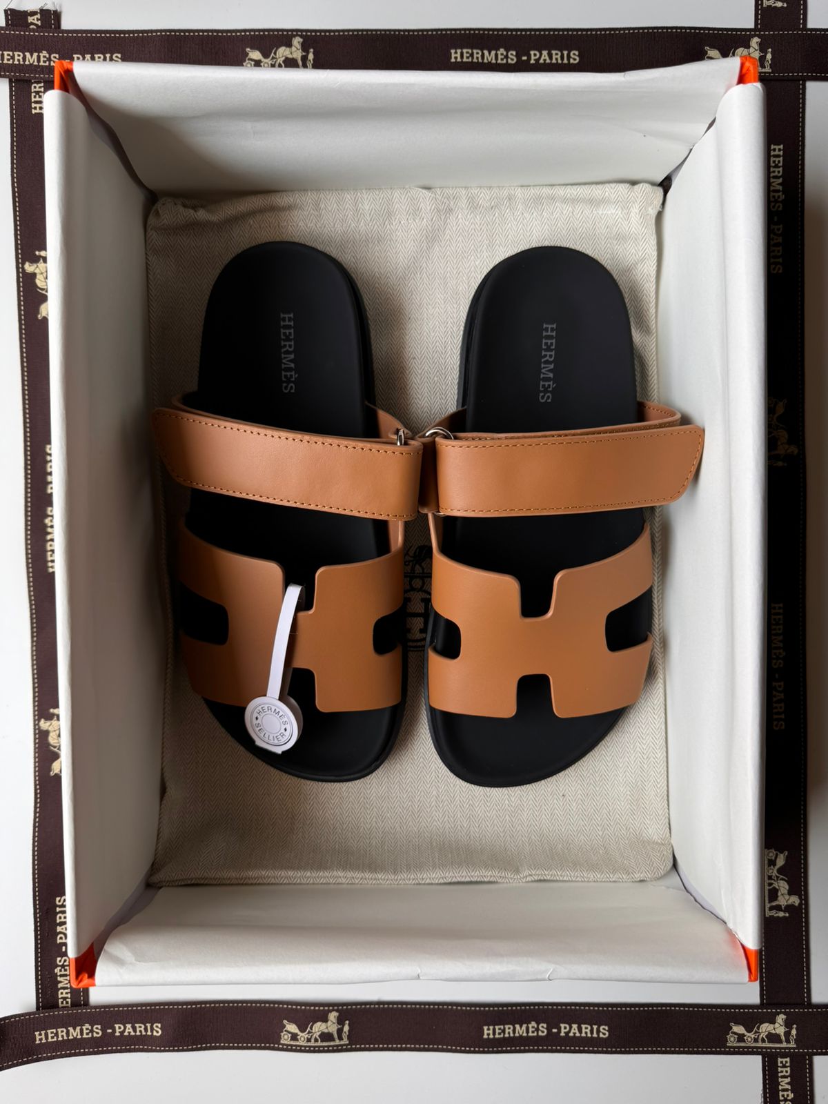Hermes Chypre sandals