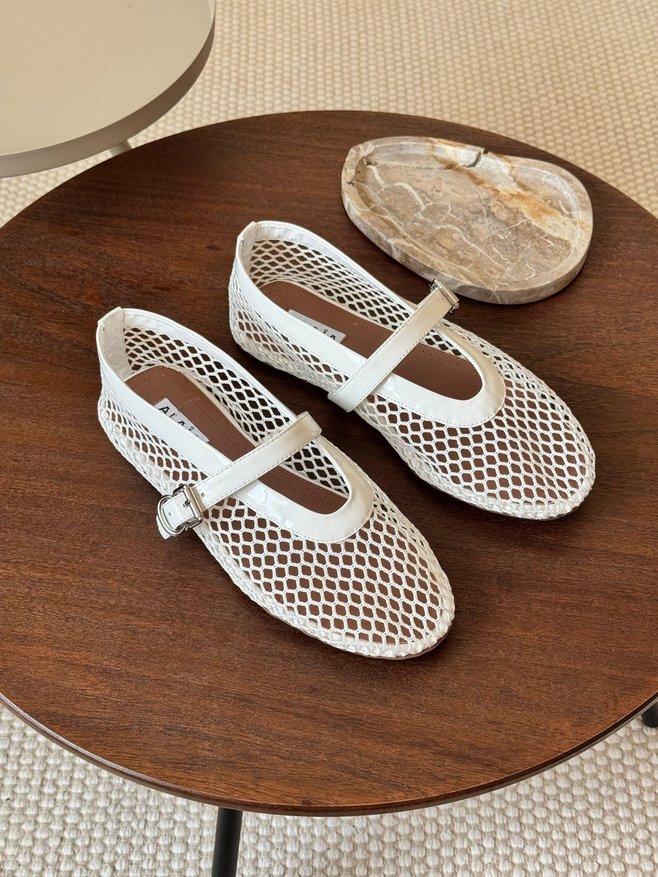 Alaia Ballet Flats Mesh
