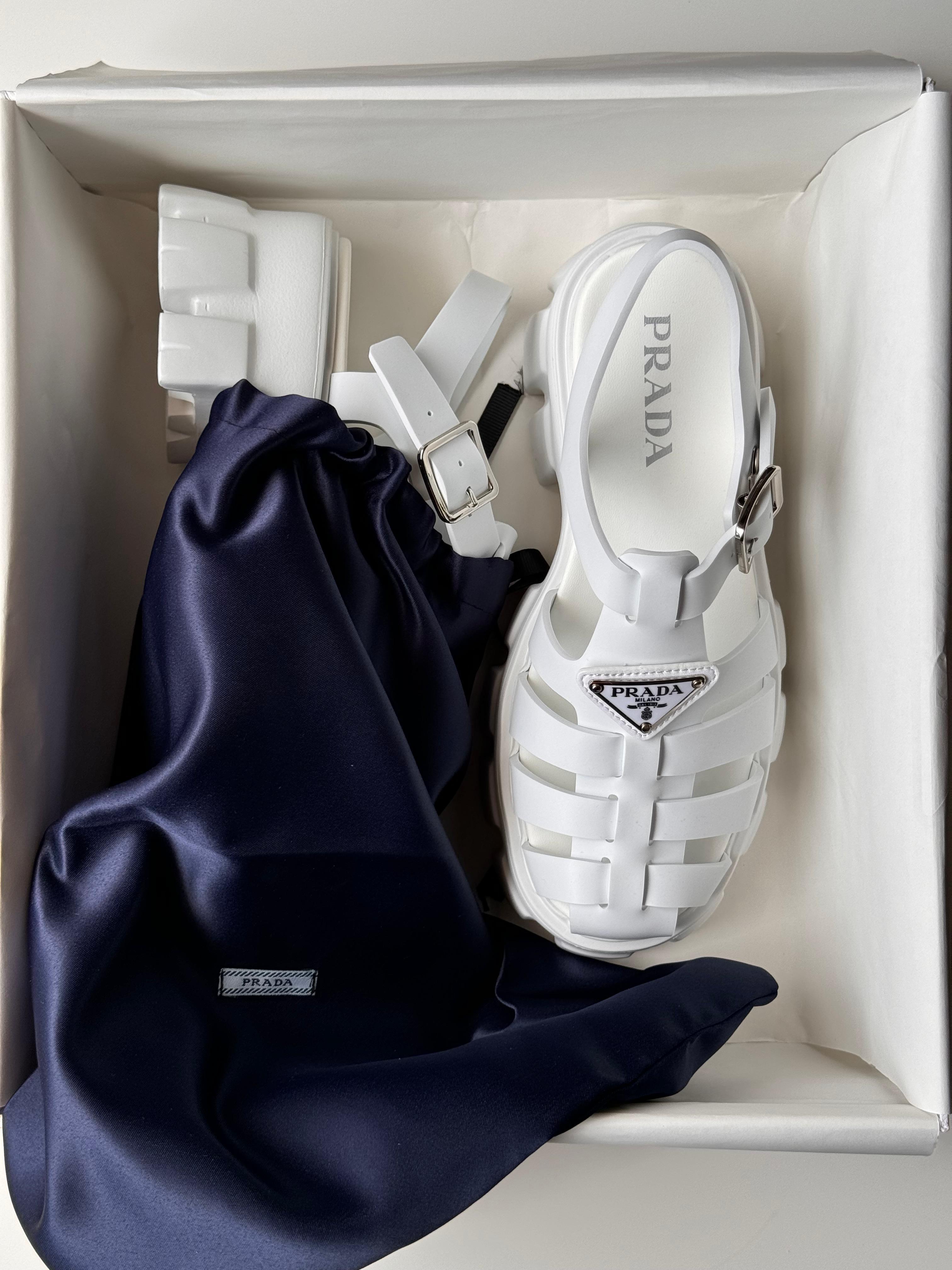 Prada Women's Flat Comfort Sandal