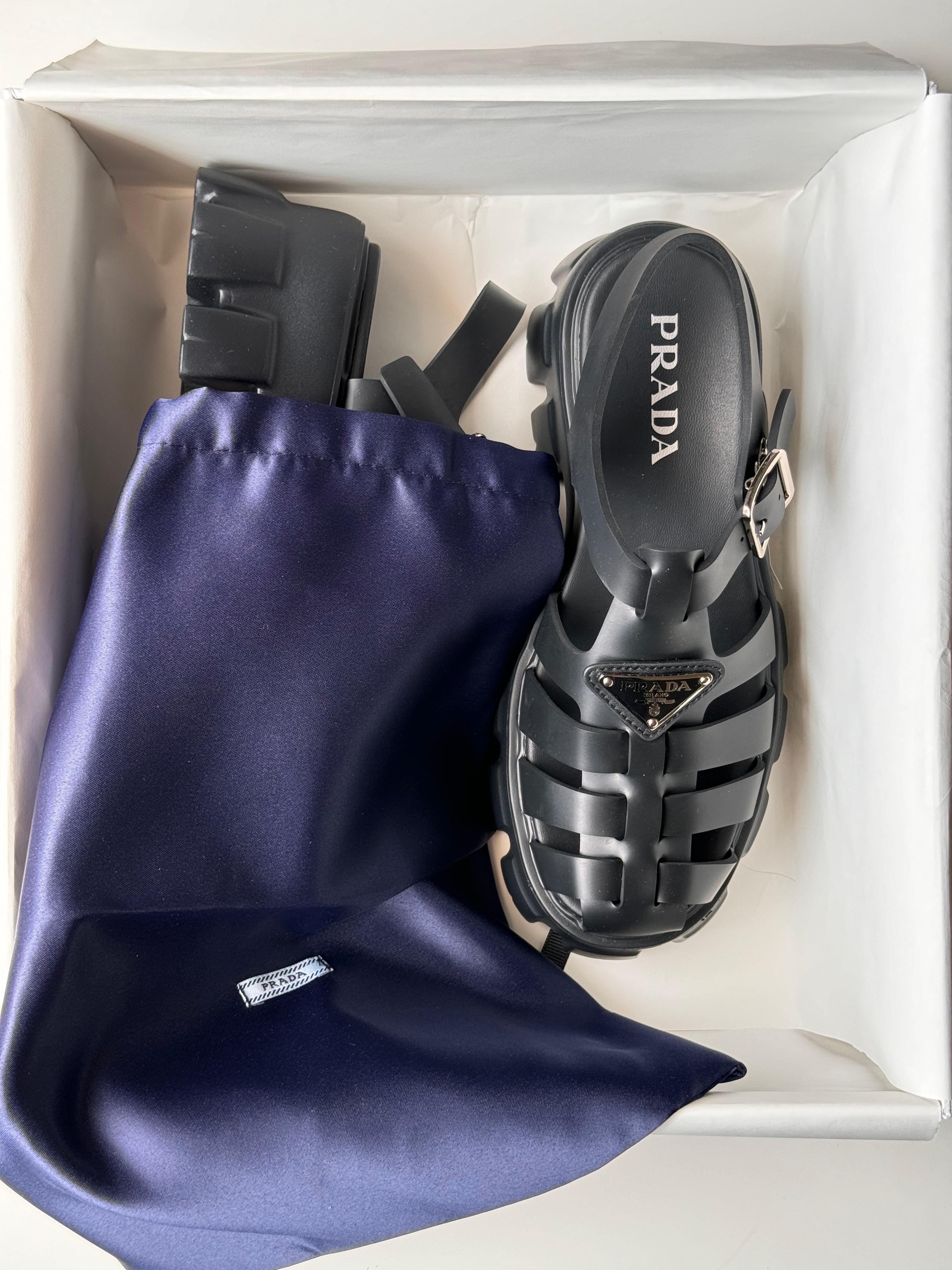 Prada Women's Flat Comfort Sandal