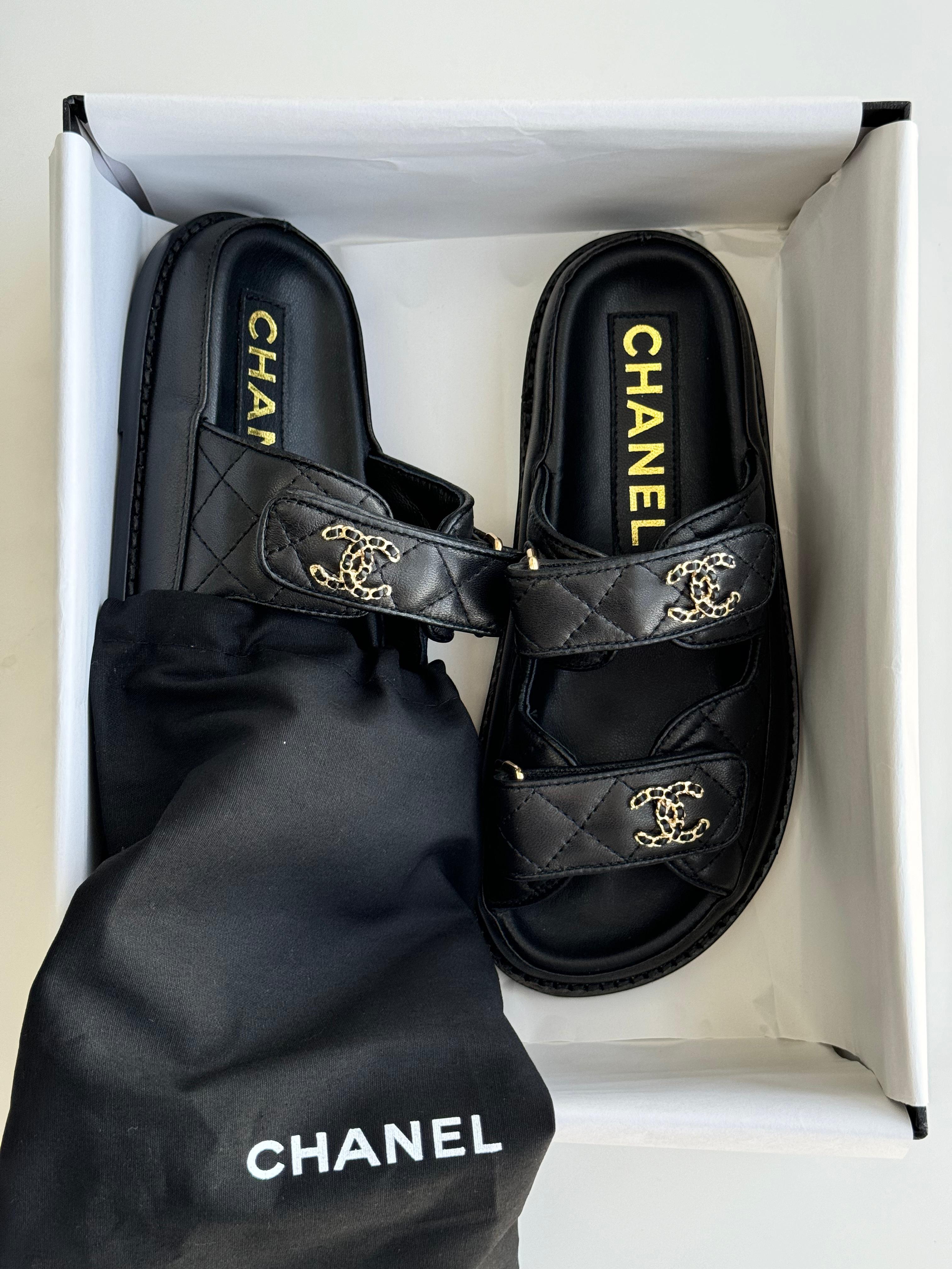 Chanel Leather flats