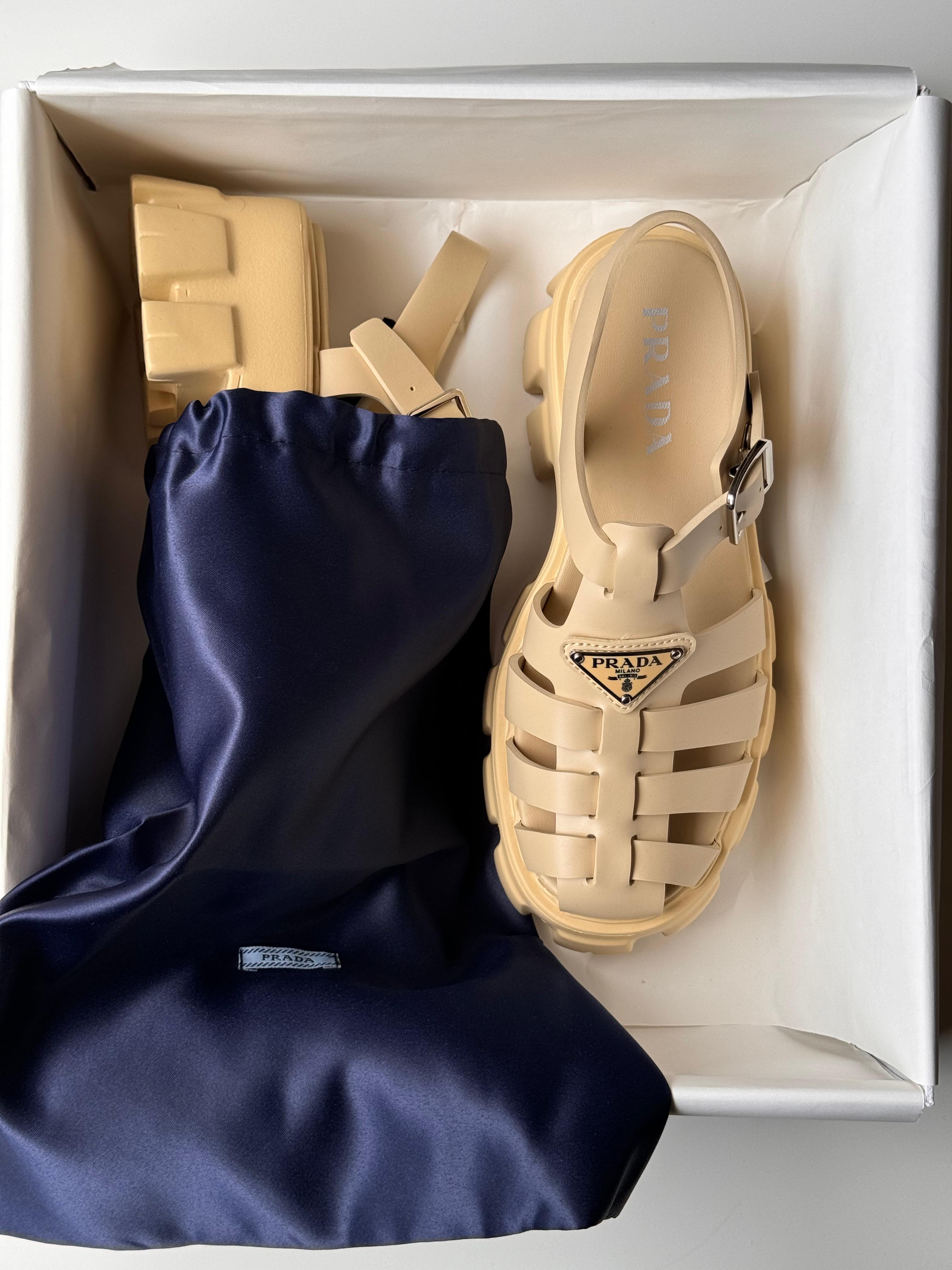 Prada Women's Flat Comfort Sandal