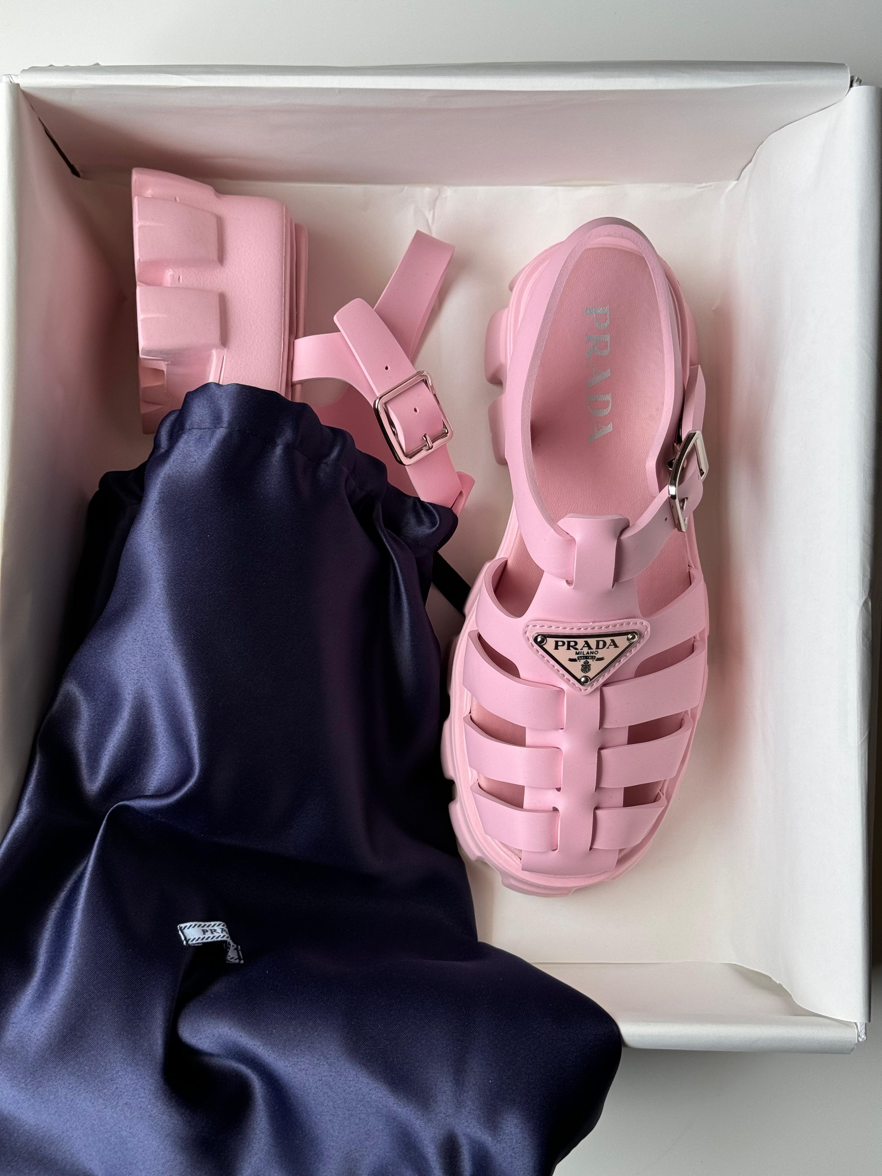 Prada Women's Flat Comfort Sandal