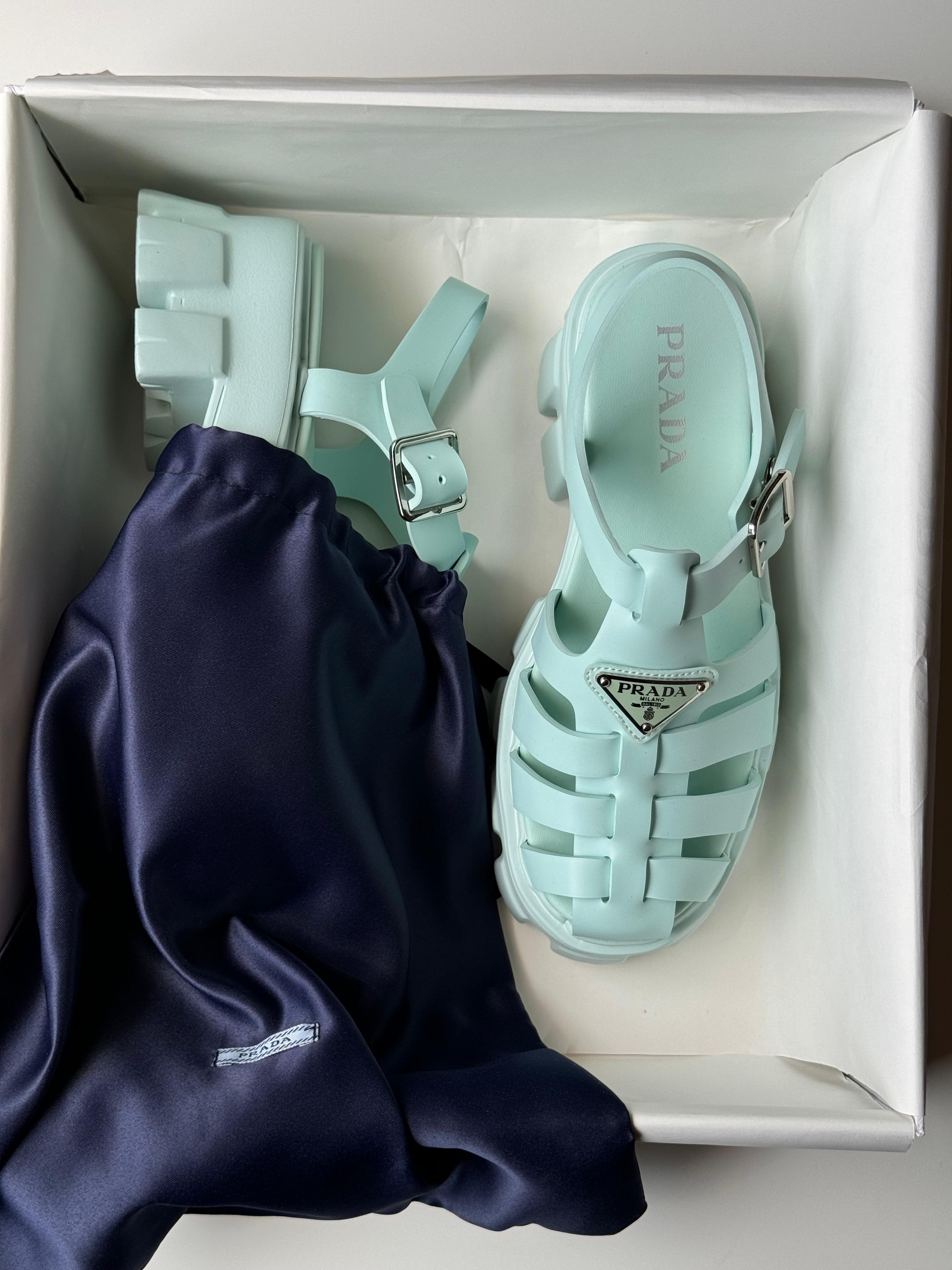 Prada Women's Flat Comfort Sandal