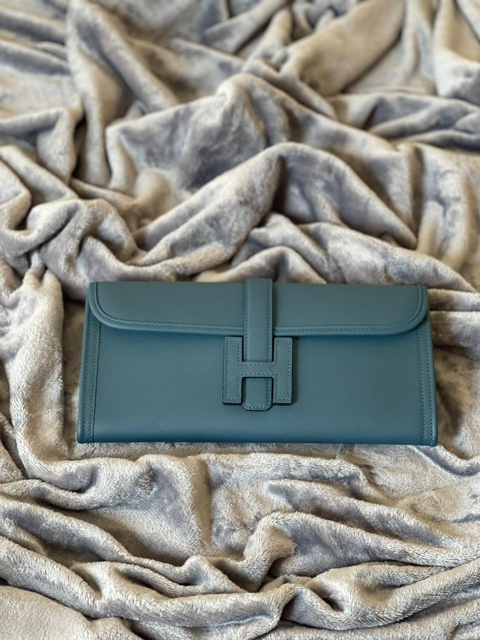 Hermes Jige Clutch Epsom