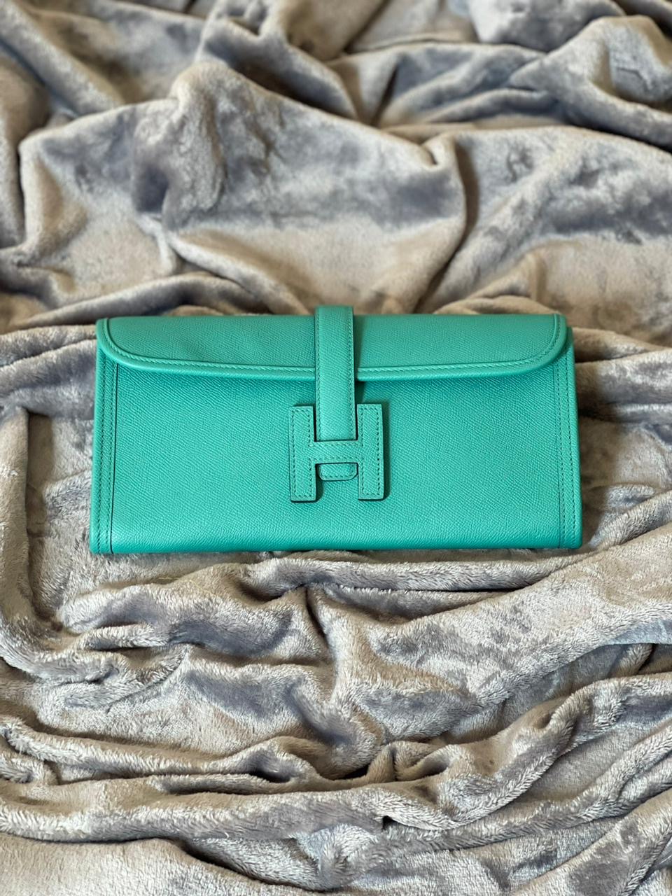 Hermes Jige Clutch Epsom