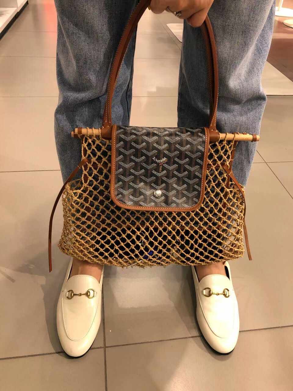 Goyard Goyardine Net Aligre Tote