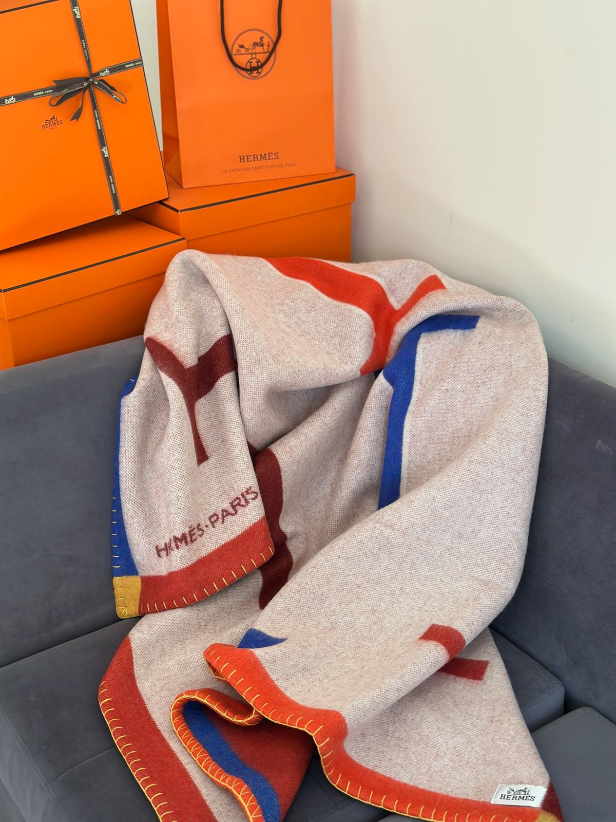 Hermes Blanket
