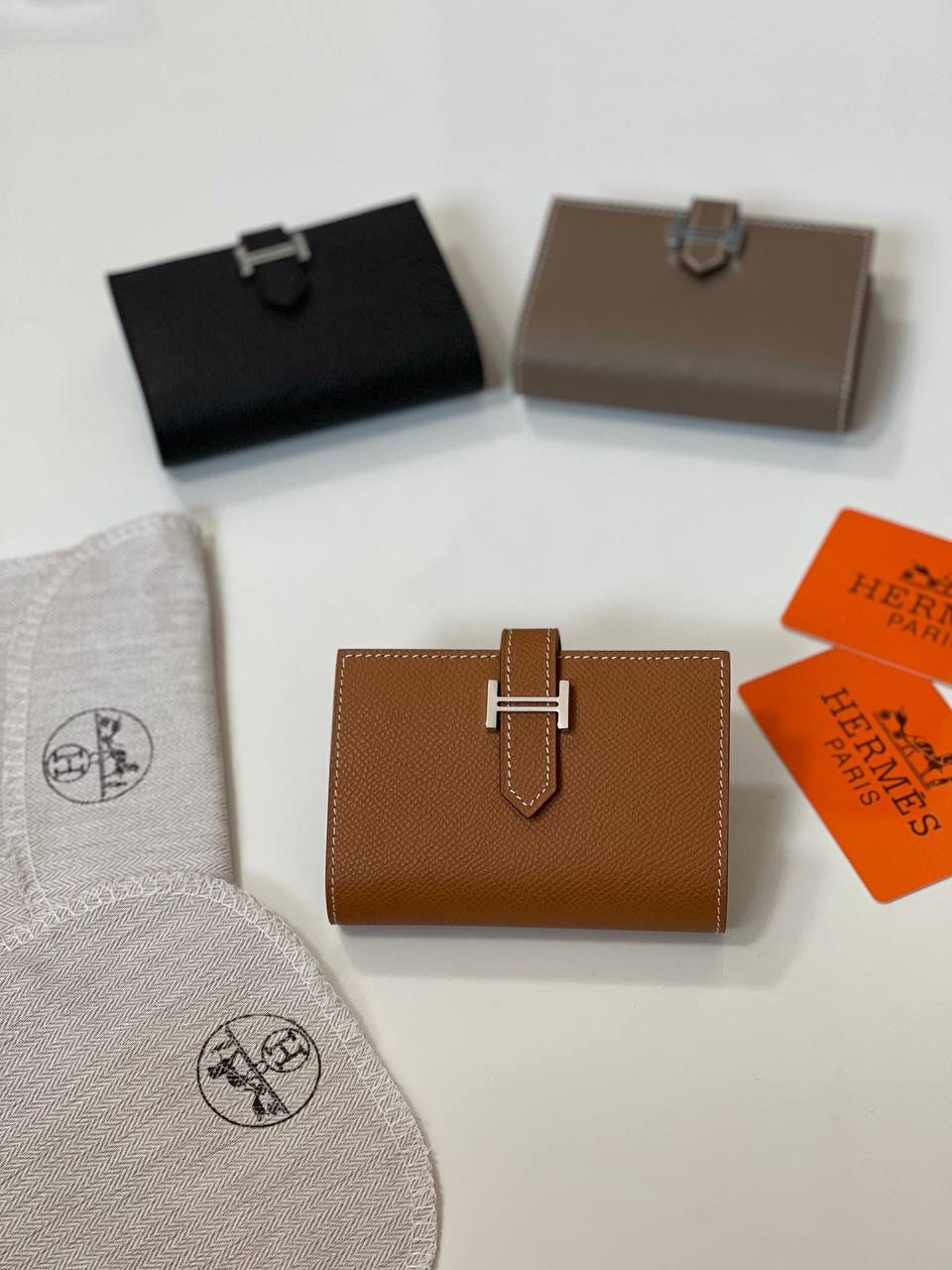 Hermes Mini Bearn Wallet Epsom