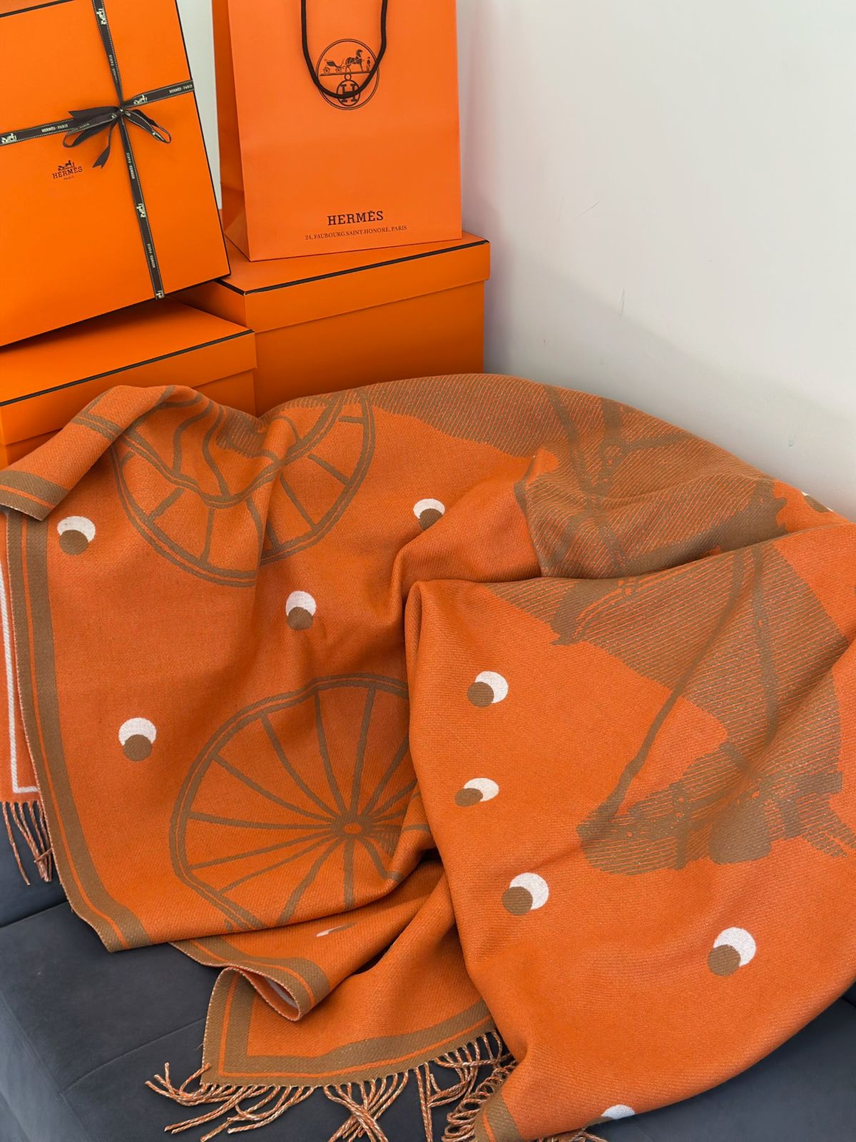 Hermes Blanket