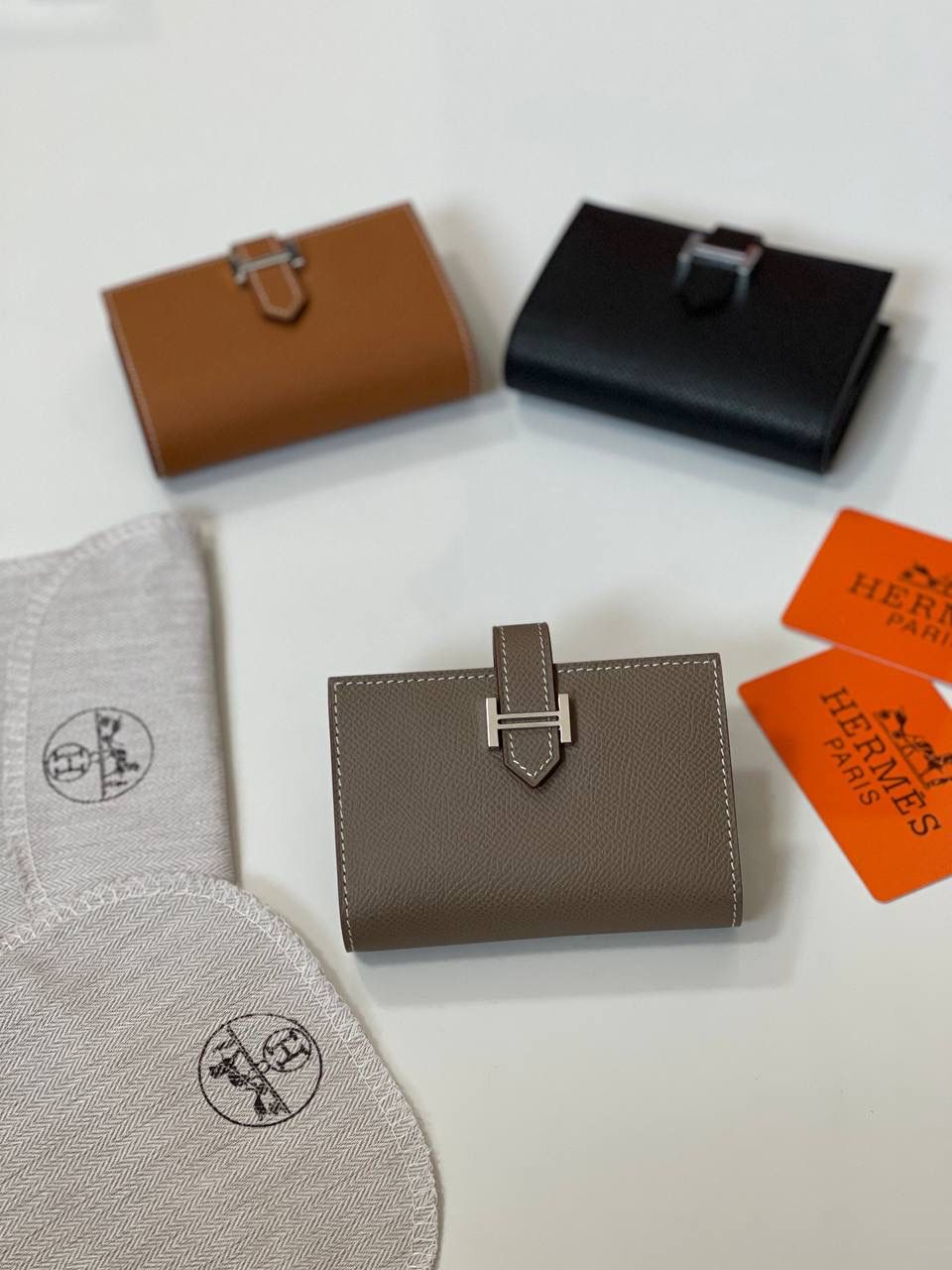 Hermes Mini Bearn Wallet Epsom