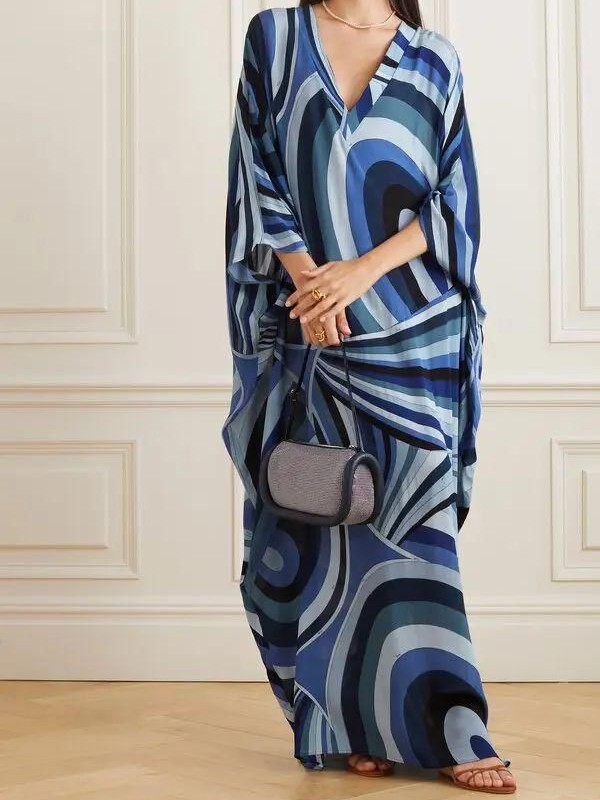 PUCCI Iride-print Maxi Dress