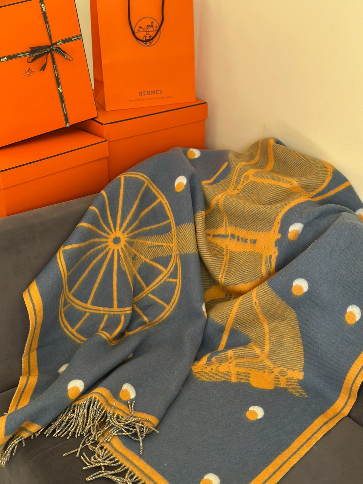 Hermes Blanket