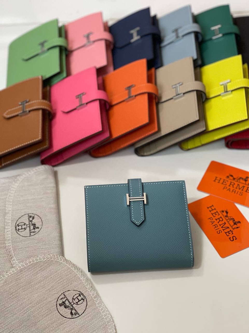 Hermes Bearn Compact Wallet Epsom