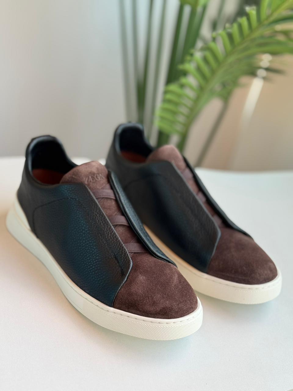 Zegna Triple Stitch Sneakers