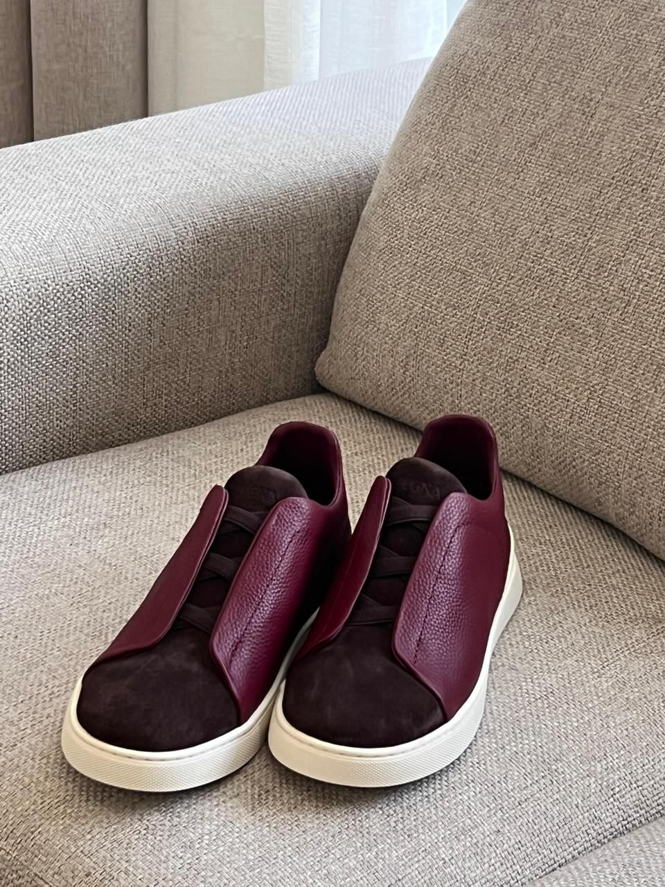Zegna Triple Stitch Sneakers