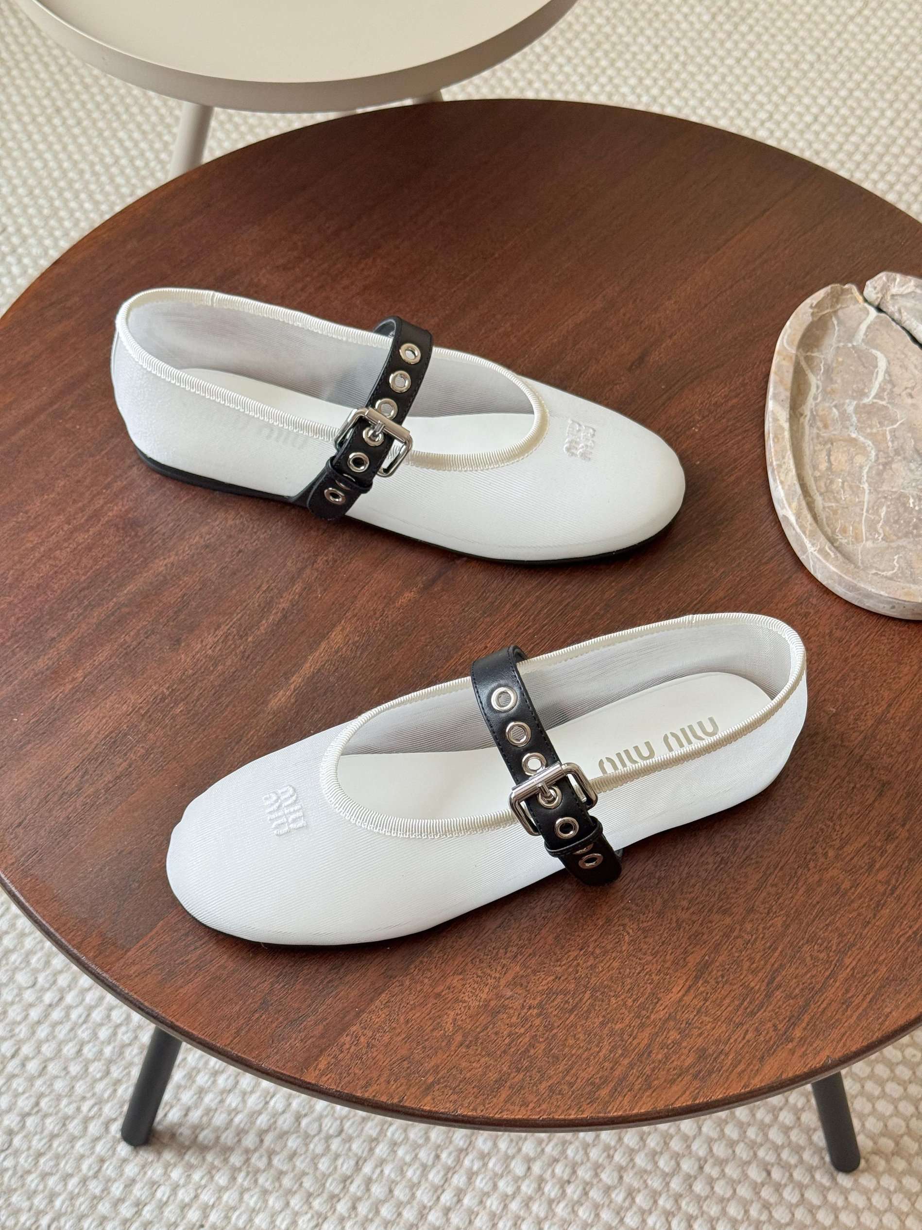 Miu Miu Mesh Ballet Flats