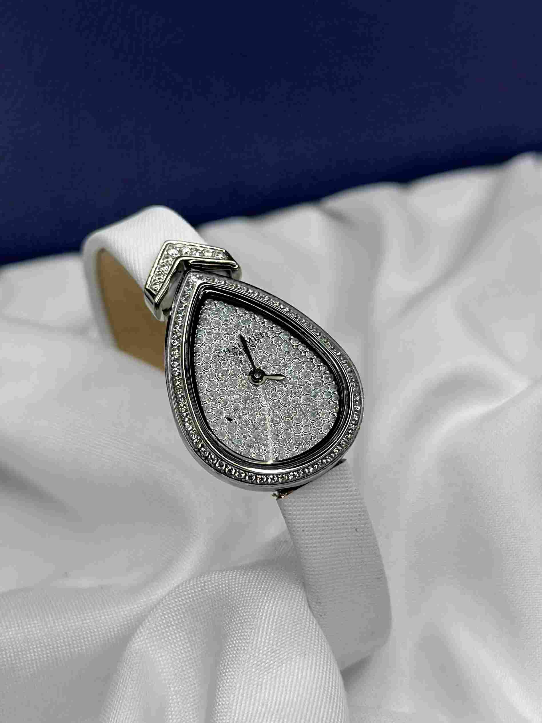 Chaumet Joséphine Aigrette Watch – Full Diamond Silver Luxury Edition