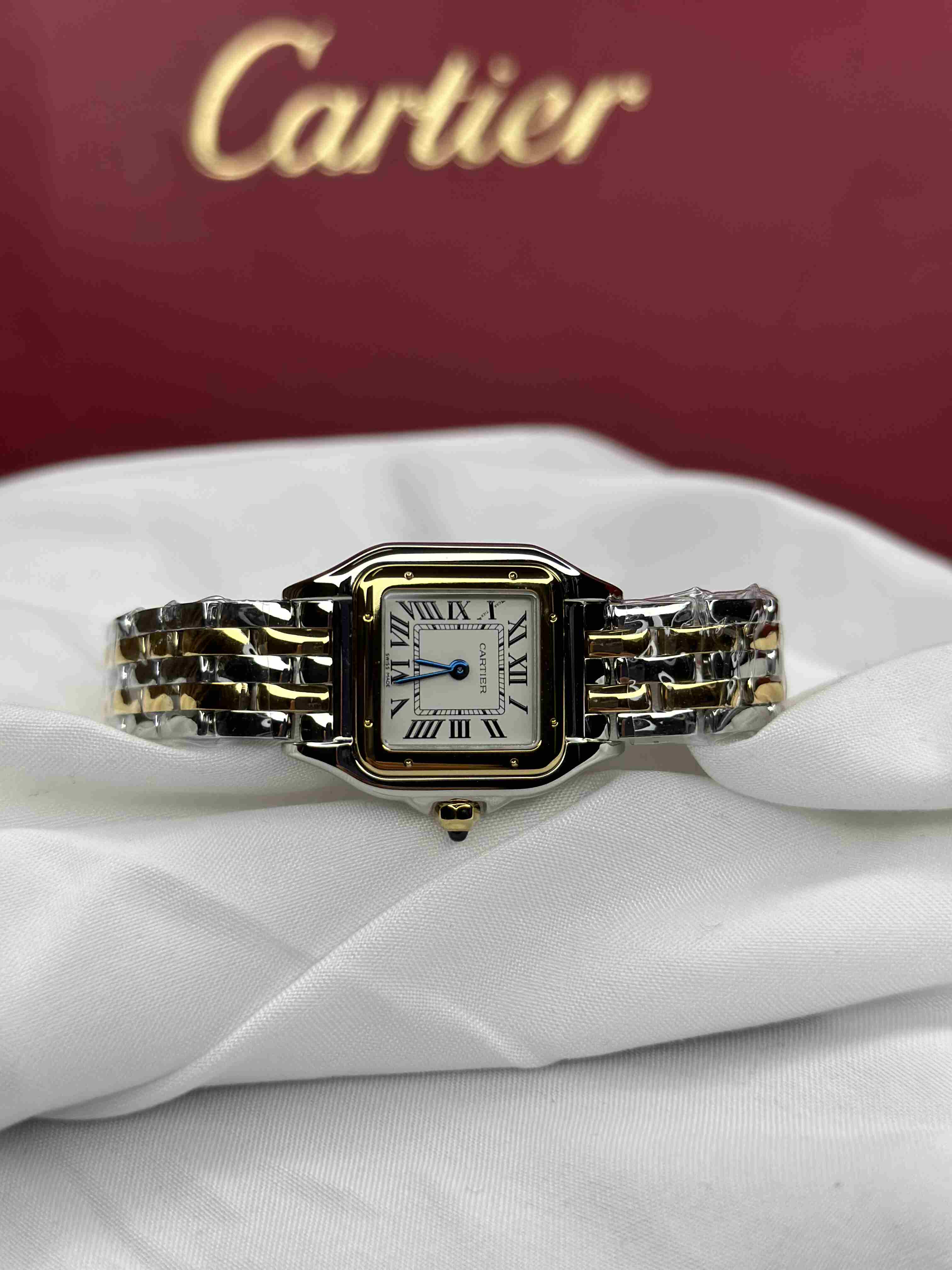 Cartier Panthère de Cartier Two-Tone Watch – Gold & Silver Bicolor Design for Women