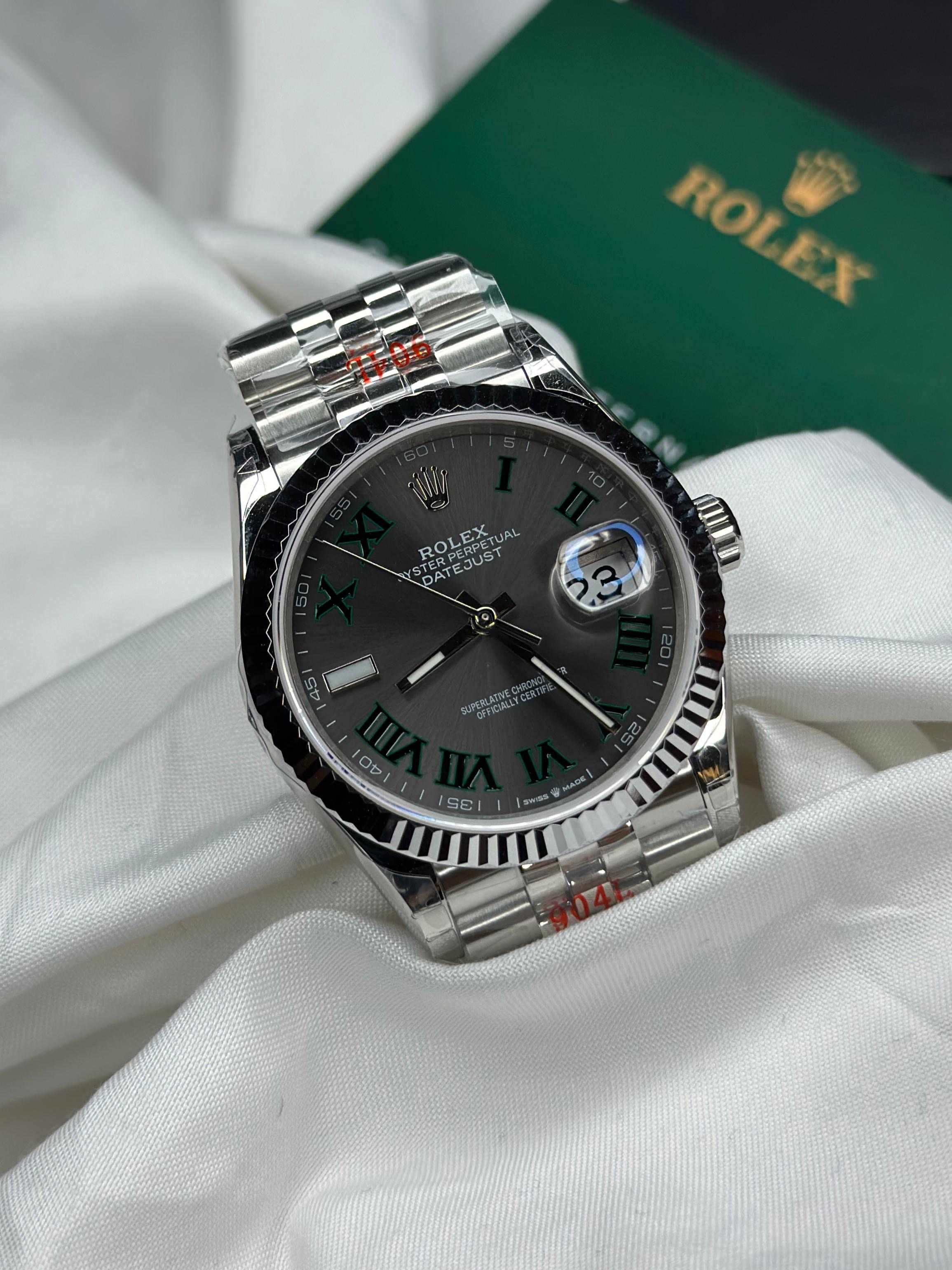 Rolex Lady Day-Date & Datejust 36mm – Silver Steel Collection (For Women)